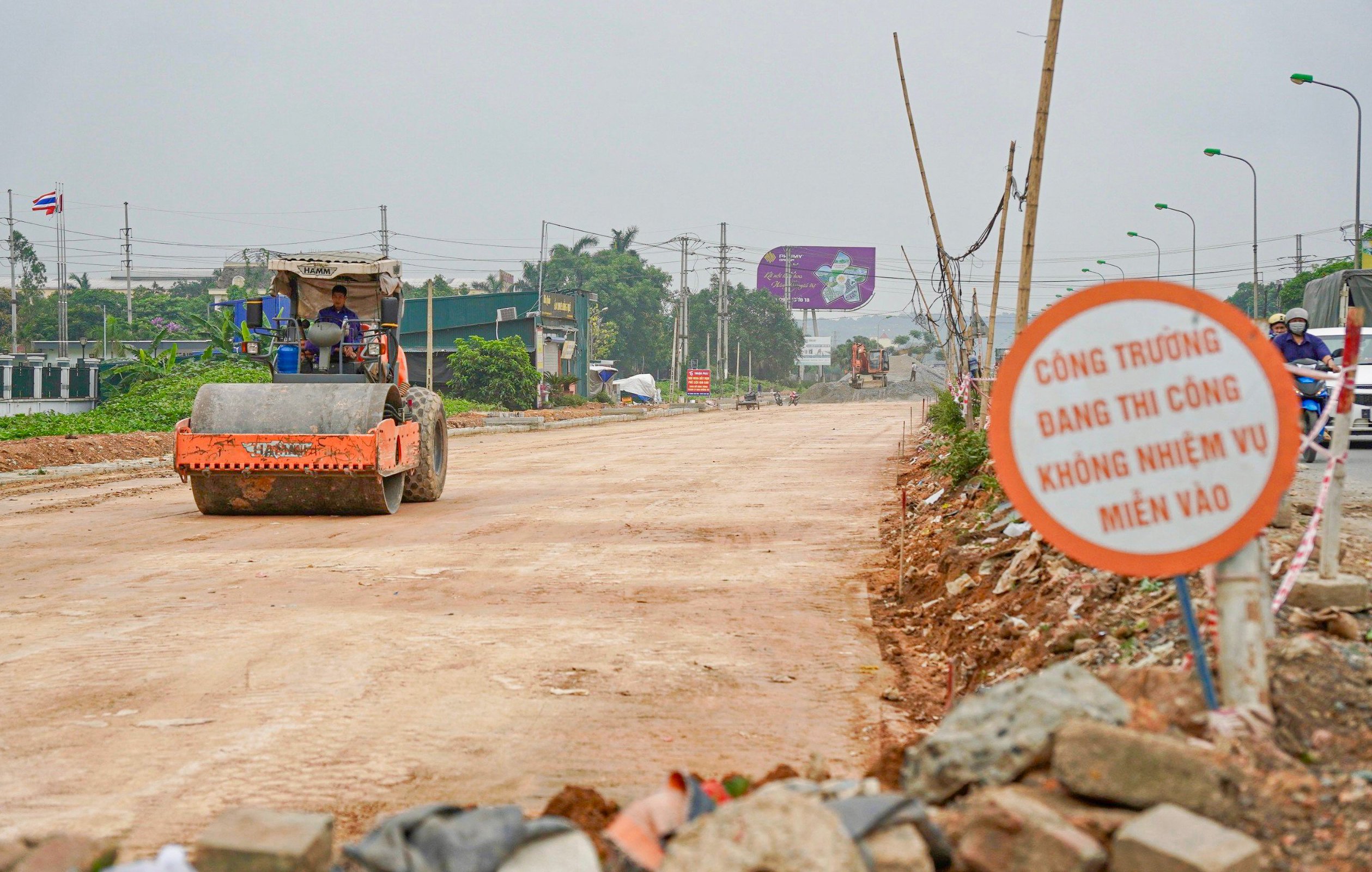 Dự án mở rộng QL6 đi Xuân Mai sau hơn 1,5 năm thi công- Ảnh 7.