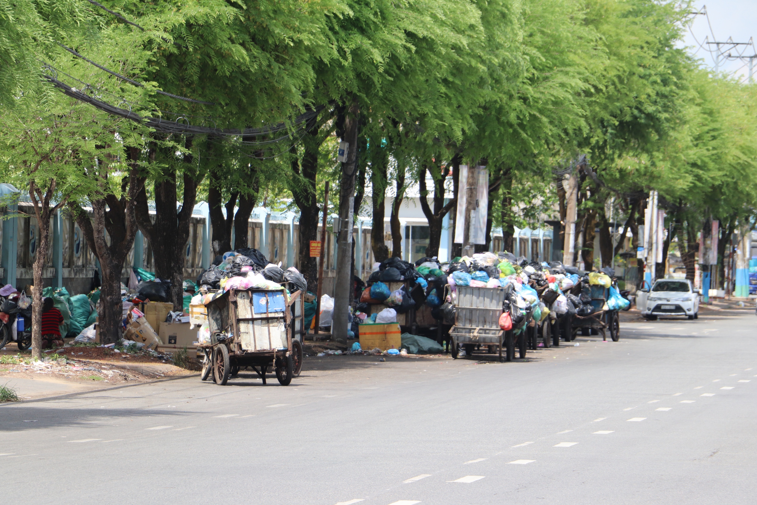 Cận cảnh những bãi tập kết rác ở quận trung tâm TP Cần Thơ gây ô nhiễm môi trường- Ảnh 4.