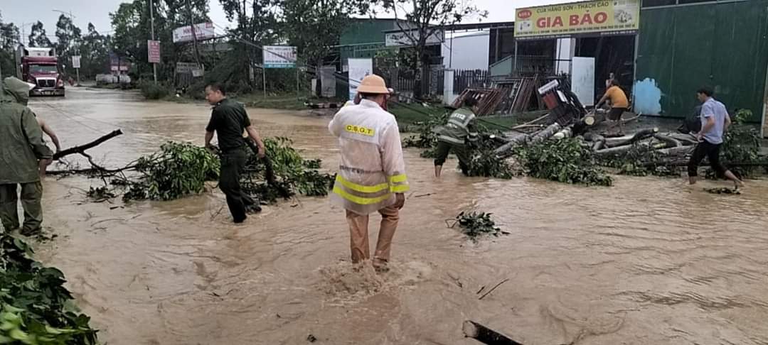 Lâm Đồng: Mưa lớn kèm gió giật mạnh khiến cây đổ, tắc nhiều tuyến đường- Ảnh 2.