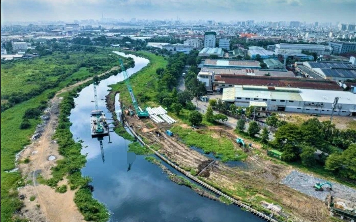 TP.HCM: Đẩy nhanh tiến độ cải tạo kênh Tham Lương - Bến Cát - rạch Nước Lên