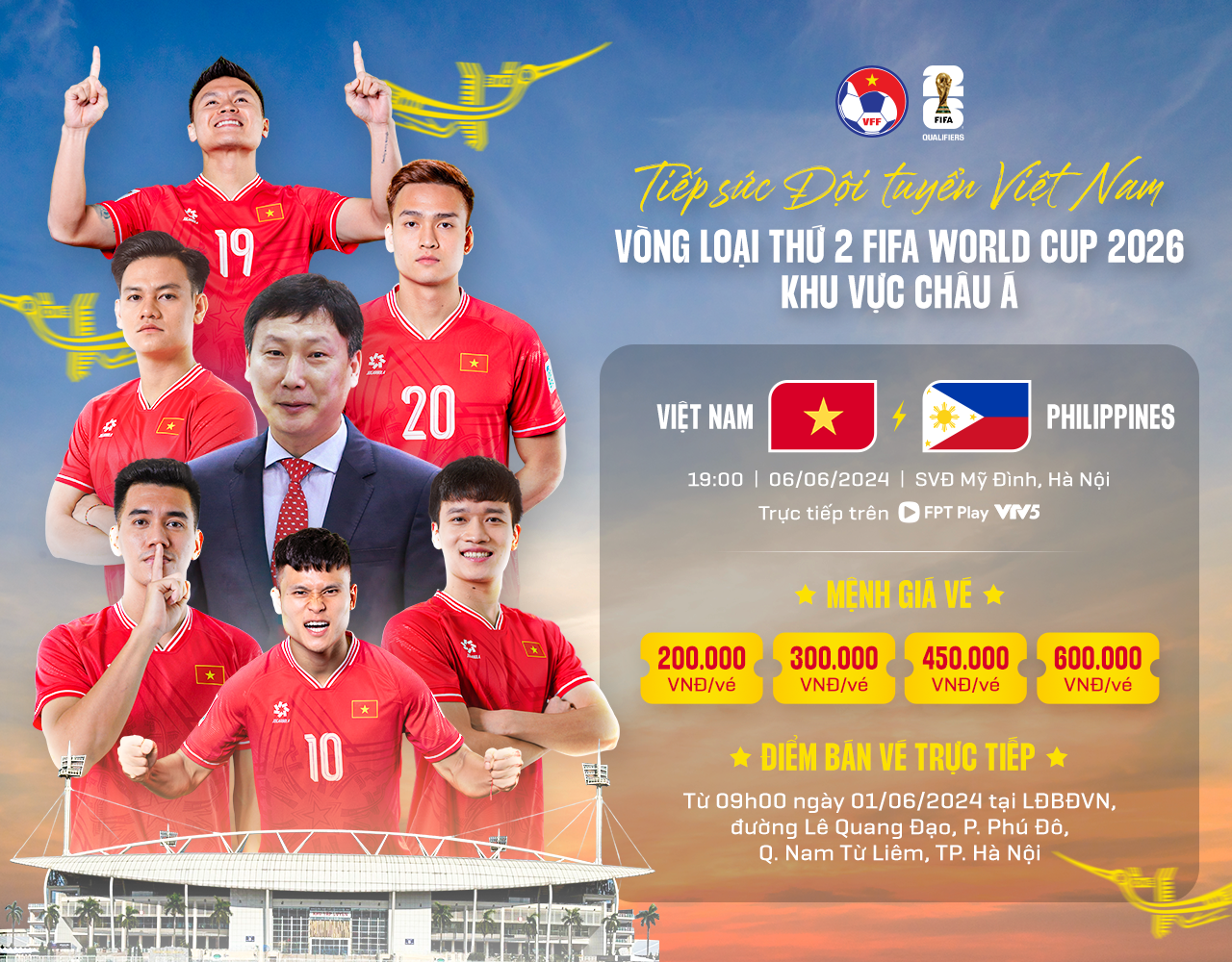 VFF tìm kiếm thêm “doping” cho tuyển Việt Nam trong trận ra mắt HLV Kim Sang-sik- Ảnh 1.