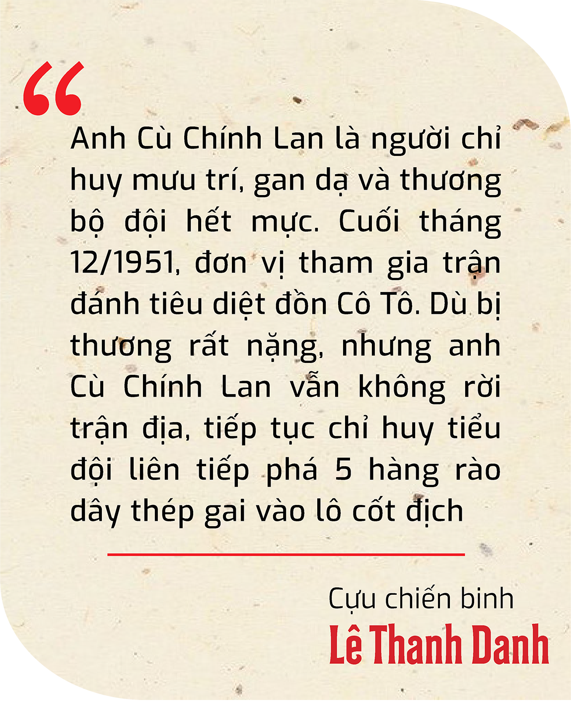 Đồng đội Anh hùng Cù Chính Lan kể chuyện "công đồn địch" ở Điện Biên- Ảnh 2.