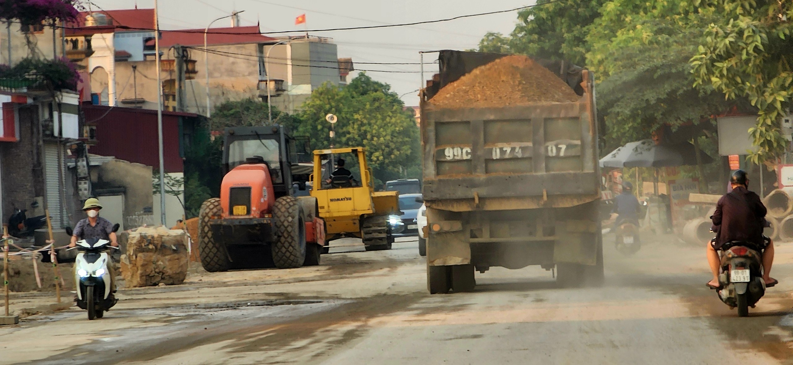 Bắc Ninh: Đường tỉnh 295 thi công ẩu, dân bất an- Ảnh 1.