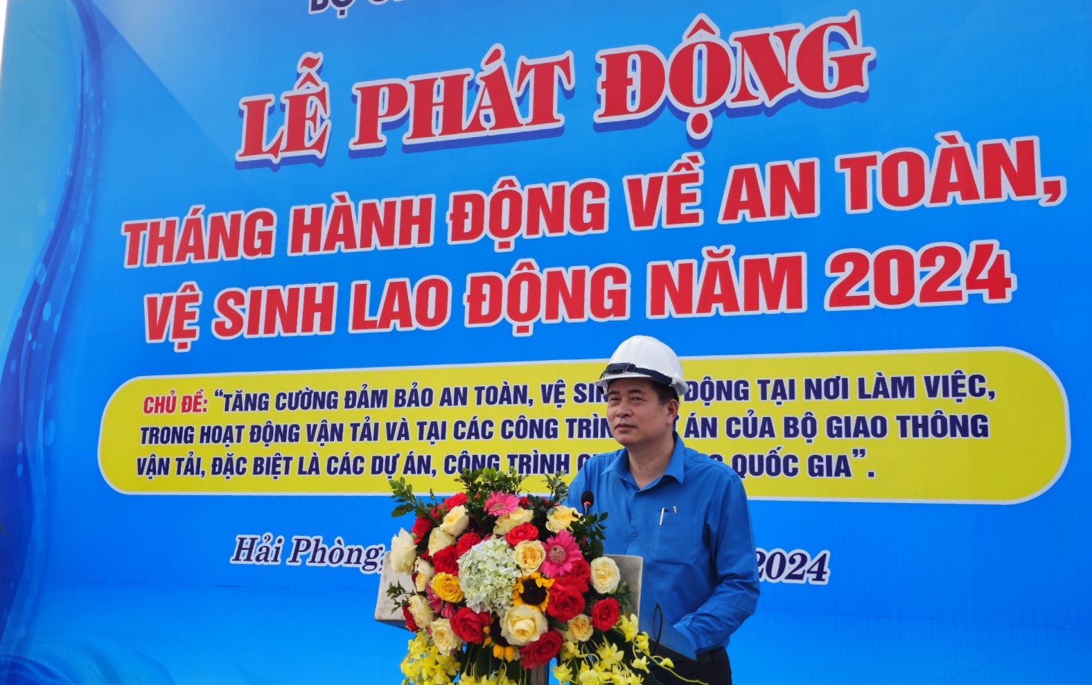 Bộ GTVT phát động Tháng hành động về An toàn, vệ sinh lao động năm 2024- Ảnh 3.