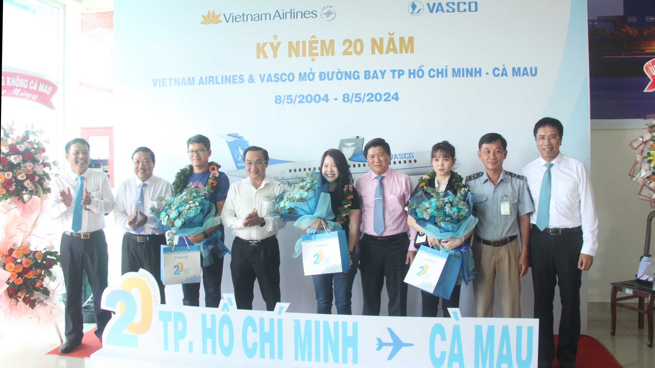 20 năm, VASCO thực hiện hơn 3.400 chuyến bay Cà Mau - TP.HCM- Ảnh 5.