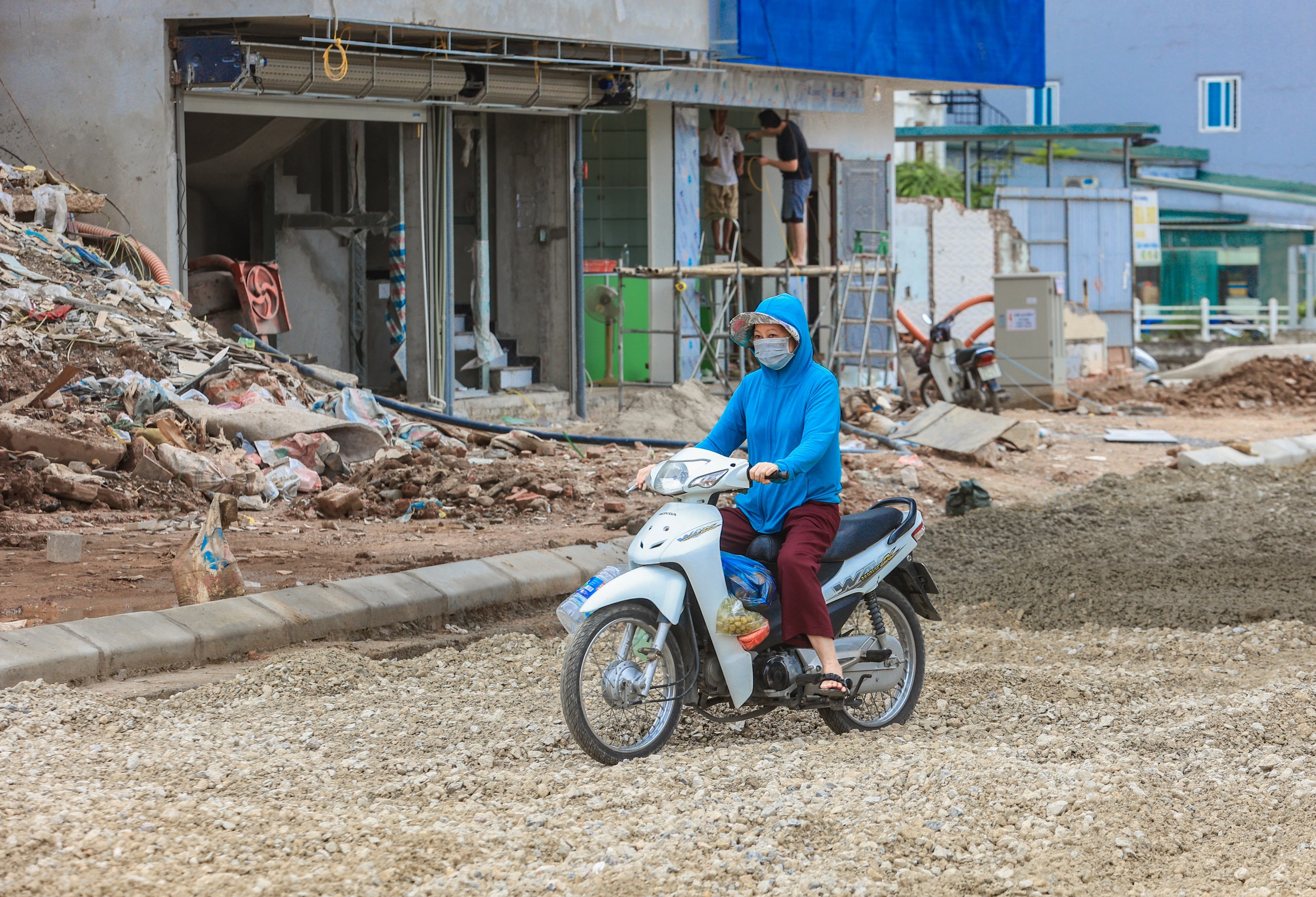 Toàn cảnh tuyến đường rộng 40m ở quận Long Biên sau hơn 5 năm thi công- Ảnh 12.