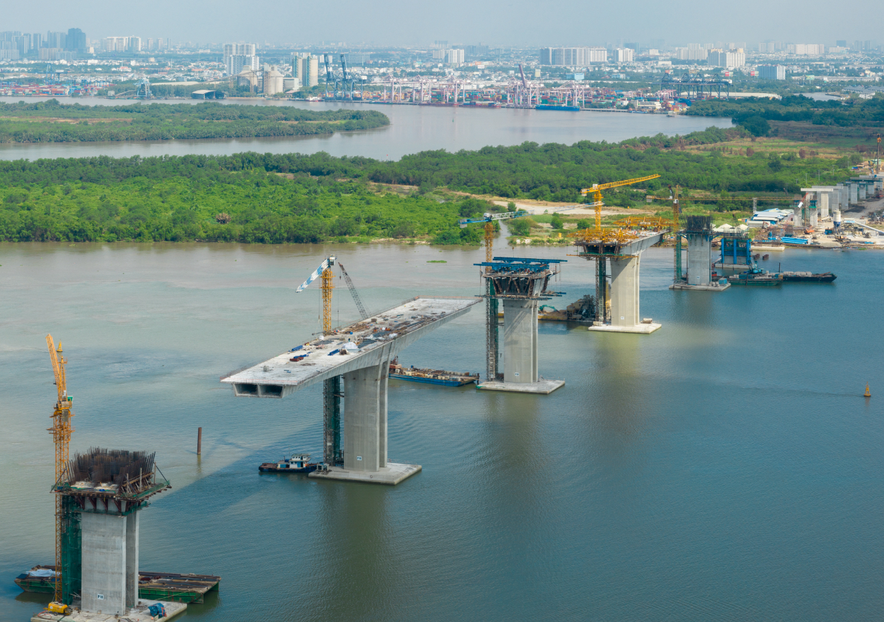 Cầu Nhơn Trạch nối Đồng Nai và TP.HCM sẽ hoàn thành sớm 4 tháng- Ảnh 1.