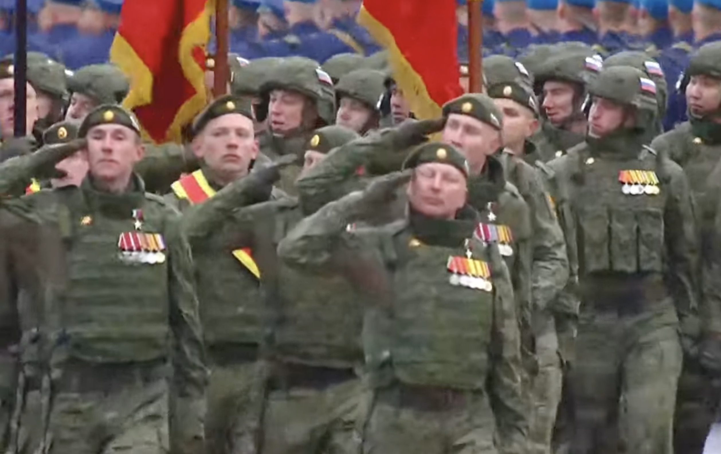 Toàn cảnh lễ duyệt binh quy mô lớn mừng Ngày Chiến thắng của Nga- Ảnh 9.