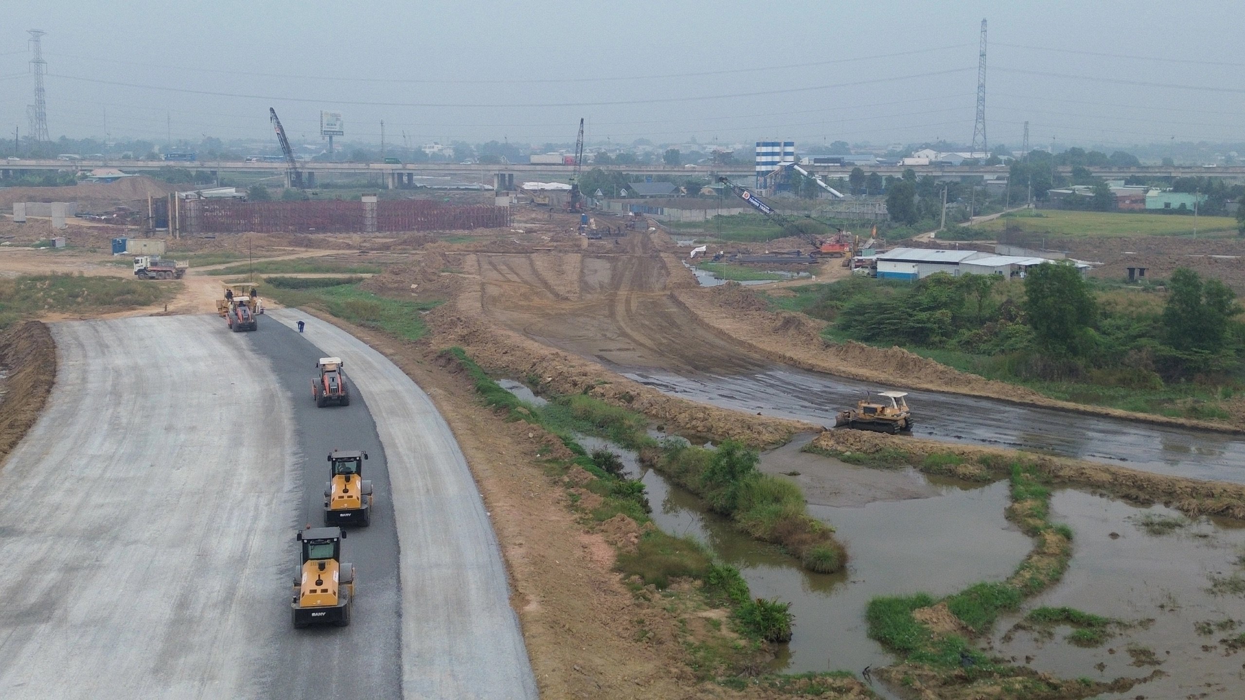 Một gói thầu cao tốc Bến Lức - Long Thành vẫn bị cản trở thi công- Ảnh 1.