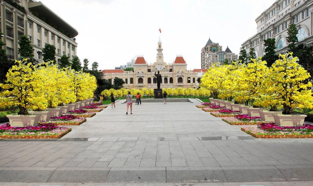 TP.HCM: Hạn chế lưu thông trên đường Nguyễn Huệ trong 3 ngày- Ảnh 1.