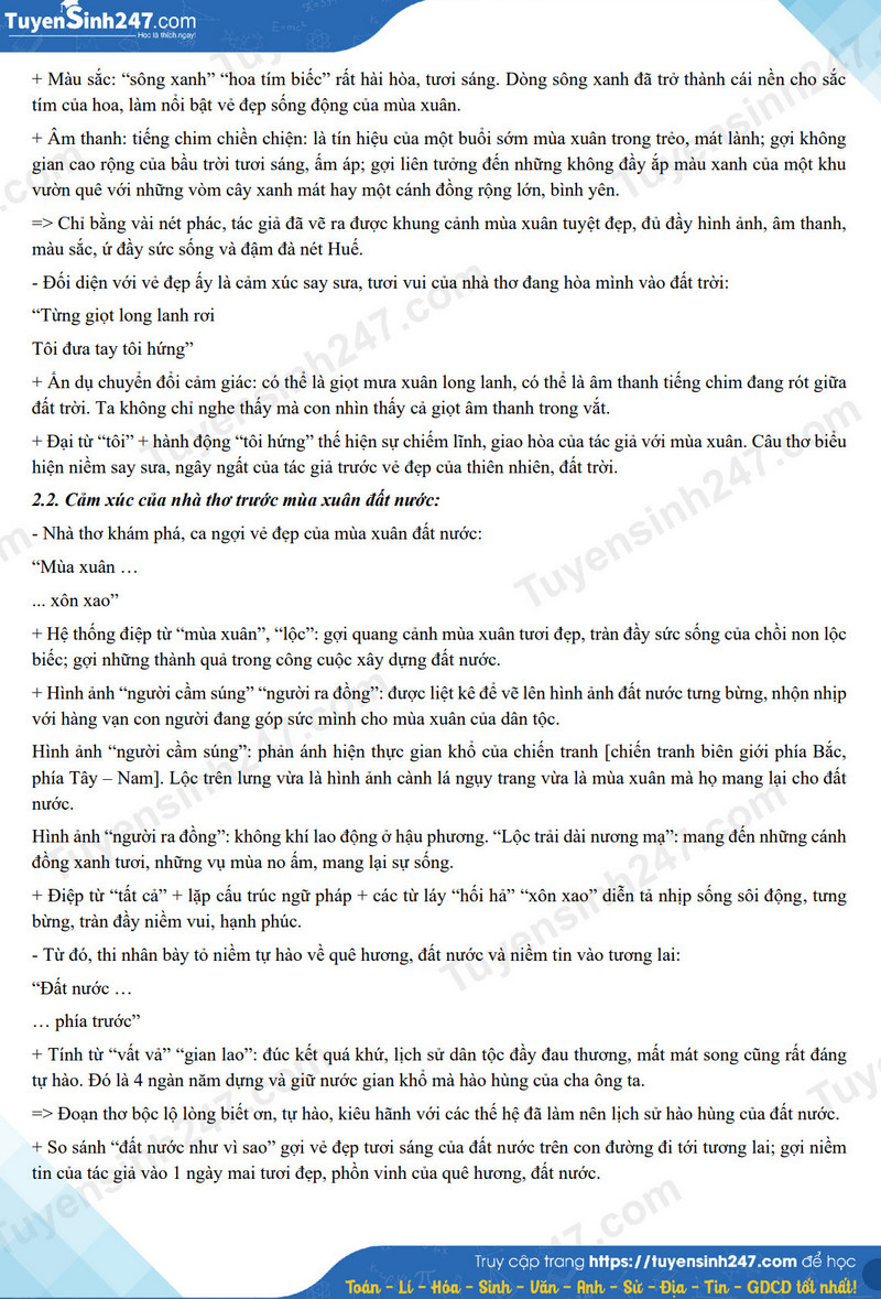 Đáp án đề thi tuyển sinh lớp 10 môn Ngữ văn Hà Nam năm 2024- Ảnh 4.