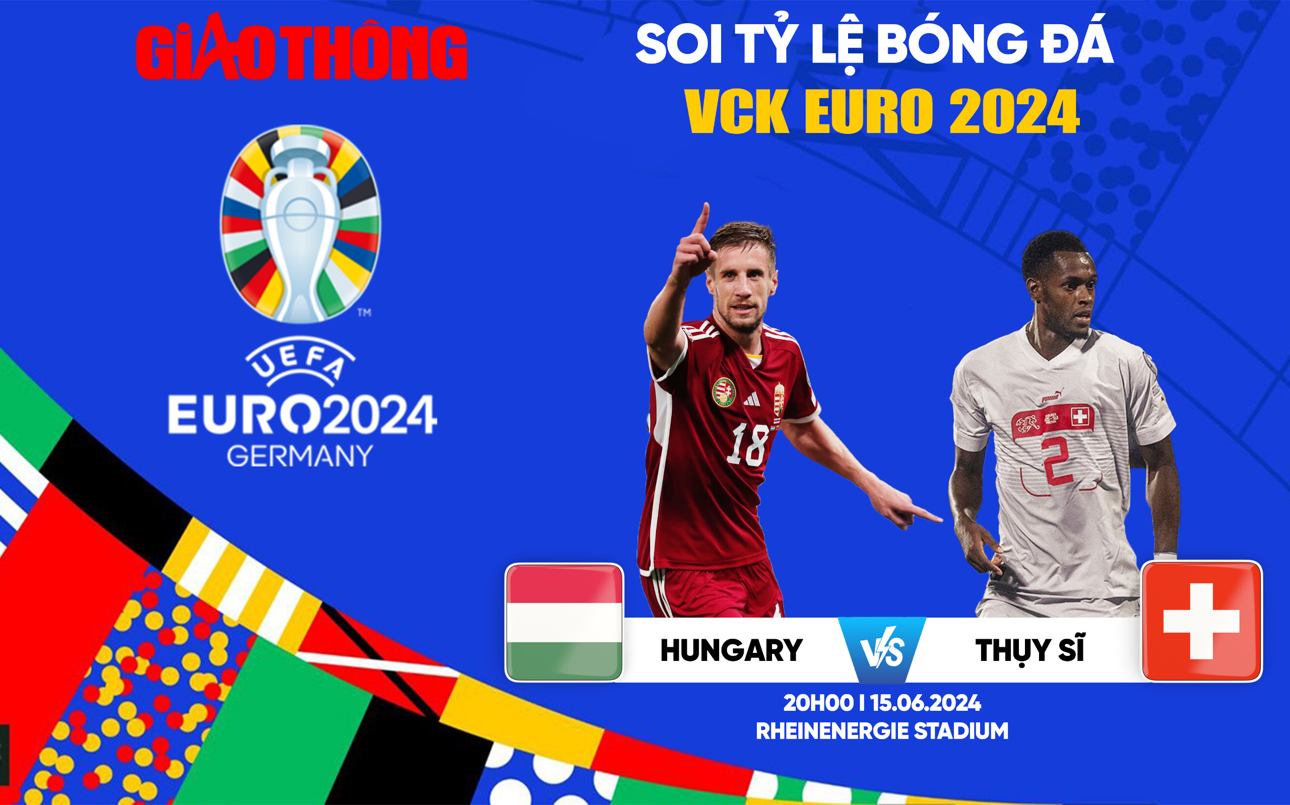 Soi tỷ lệ Hungary vs Thụy Sĩ (20h ngày 15/6), bảng A EURO 2024- Ảnh 1.