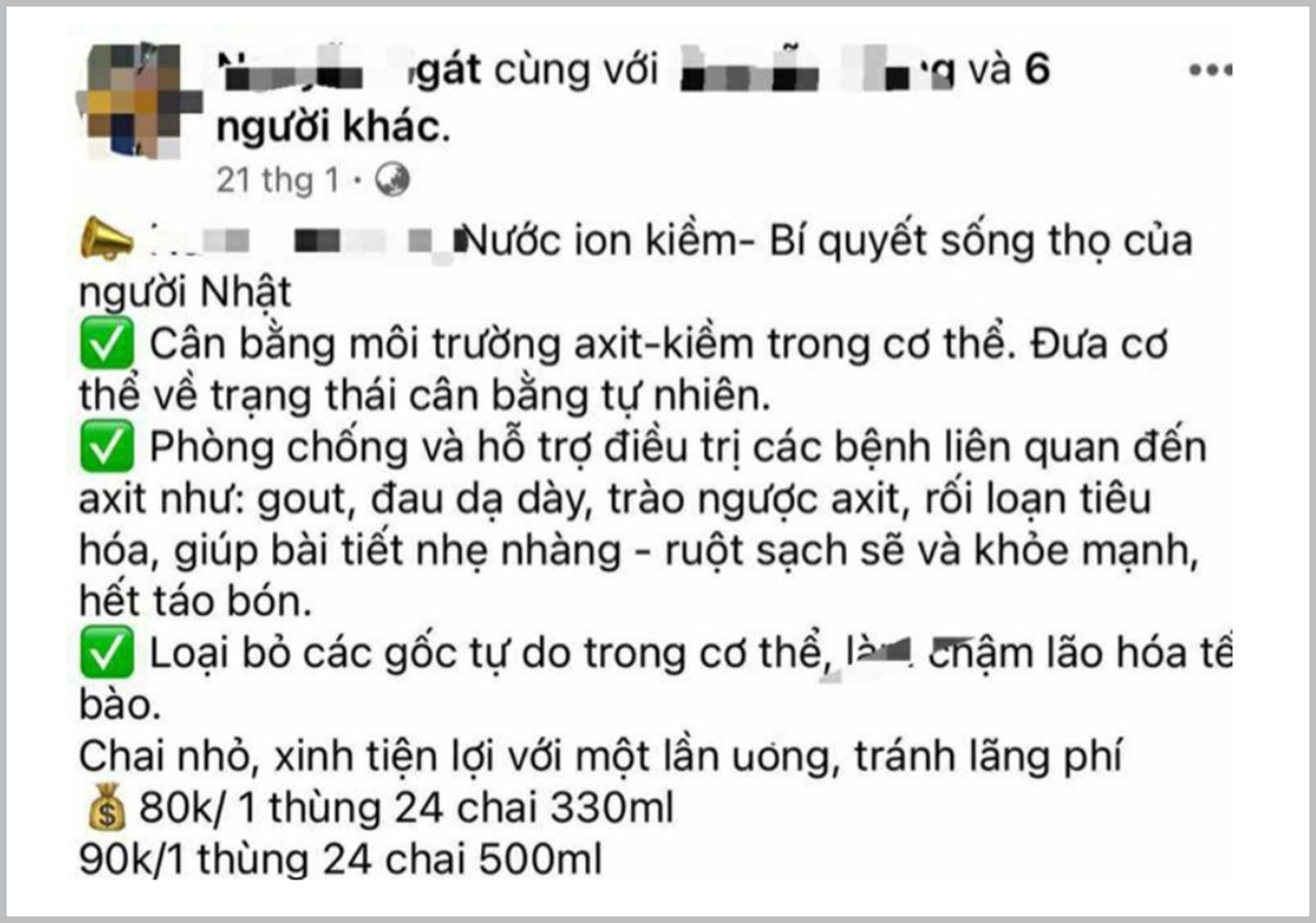 Tử vong vì uống nước kiềm, bỏ ăn chữa ung thư- Ảnh 2.