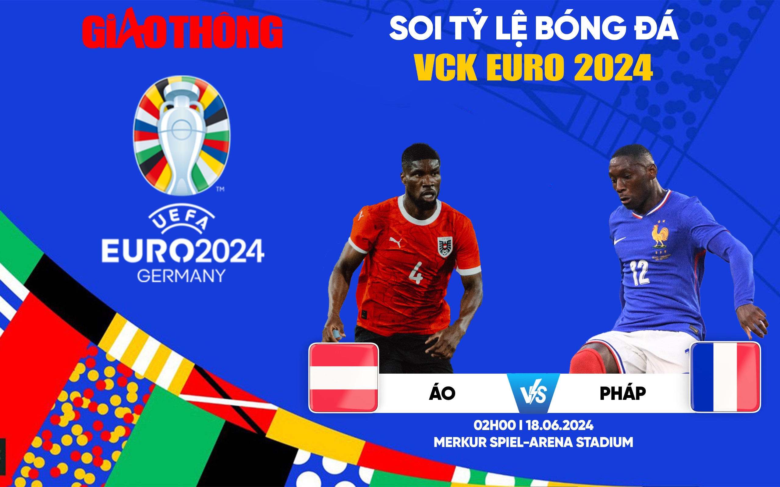 Soi tỷ lệ Áo vs Pháp (2h ngày 18/6), bảng D EURO 2024- Ảnh 1.