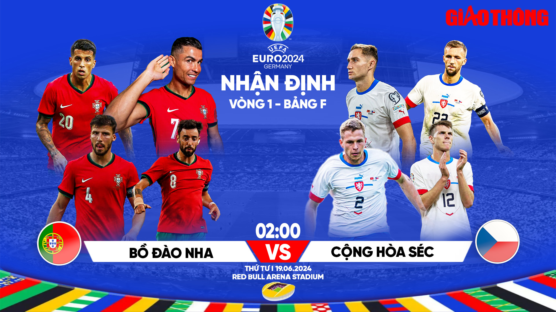 Nhận định, dự đoán kết quả Bồ Đào Nha vs CH Séc (2h ngày 19/6), bảng F EURO 2024- Ảnh 1.