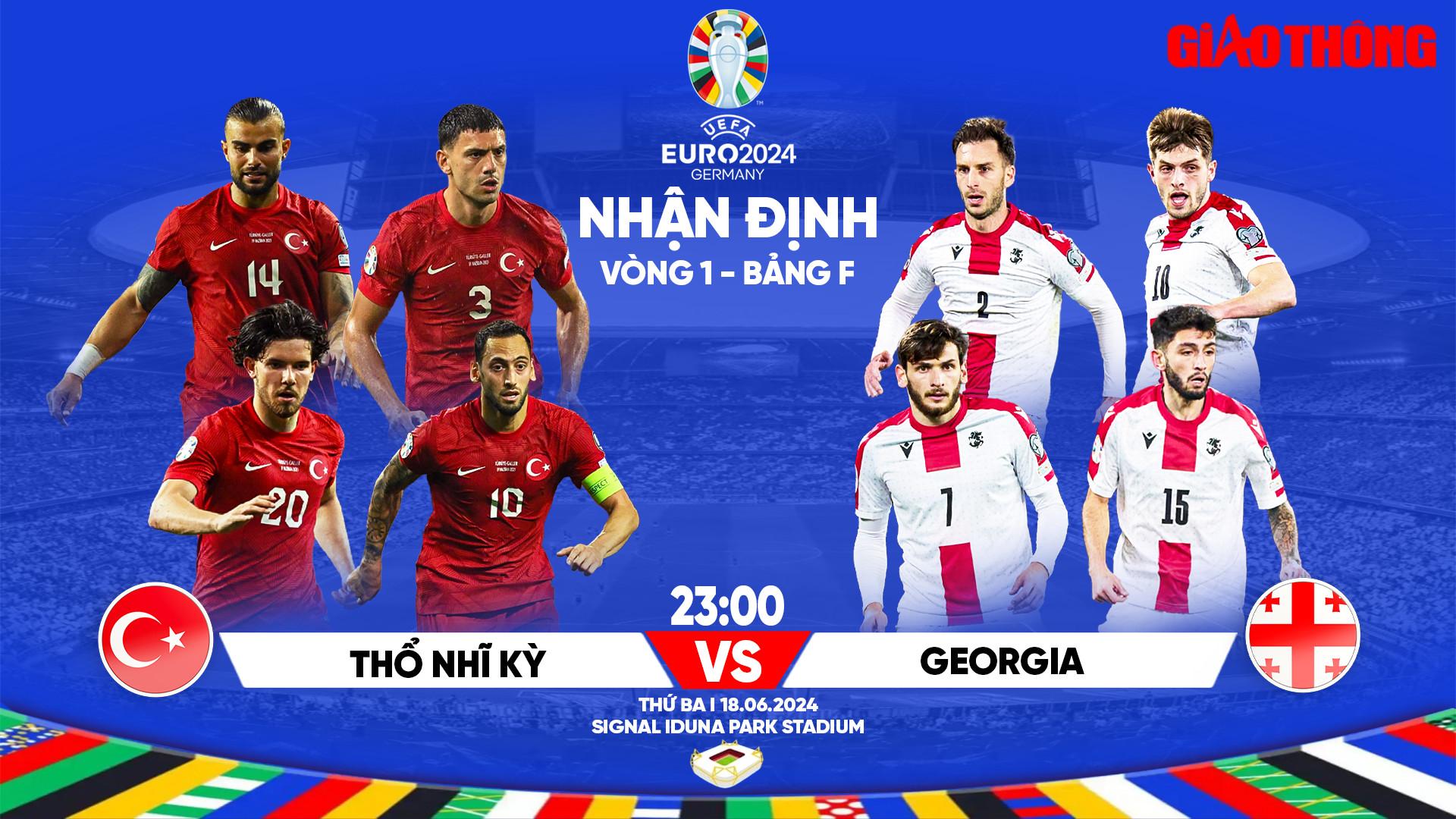 Nhận định, dự đoán kết quả Thổ Nhĩ Kỳ vs Georgia (23h00 ngày 18/6), bảng F EURO 2024- Ảnh 1.