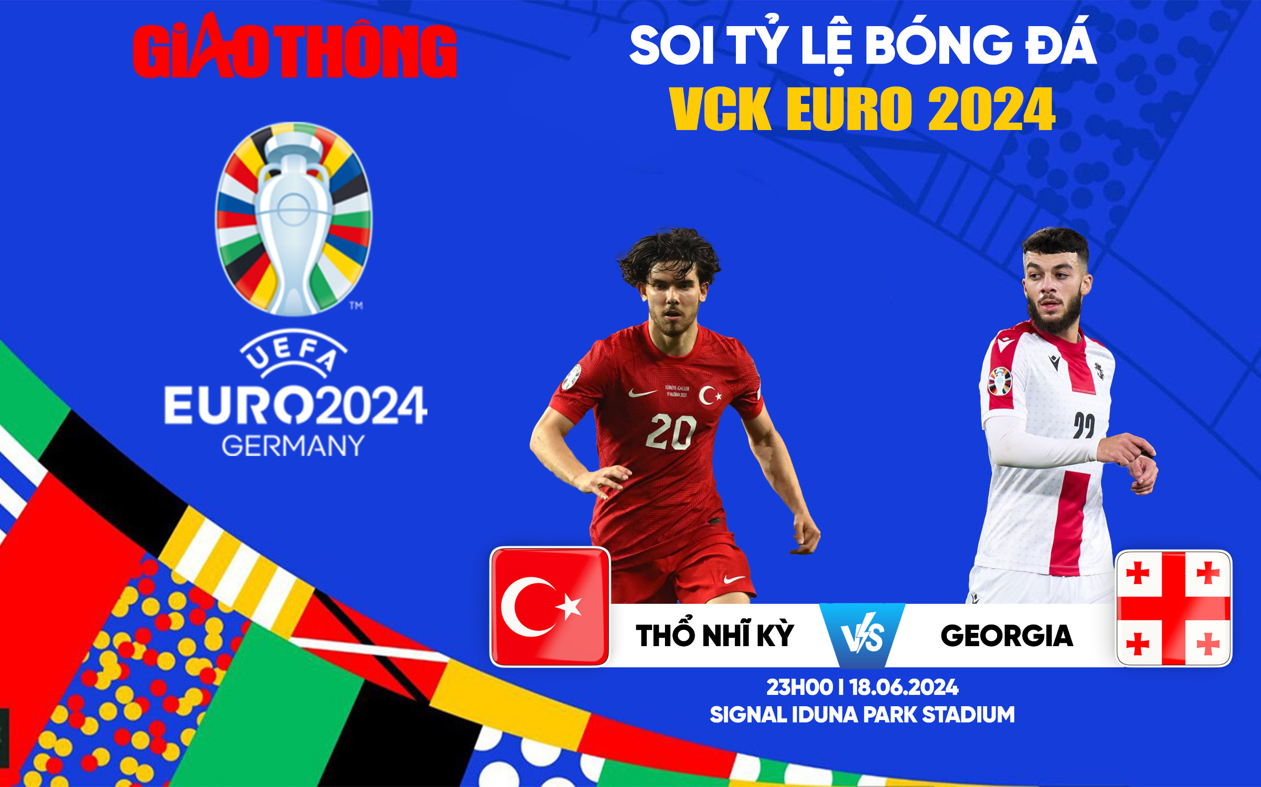 Soi tỷ lệ Thổ Nhĩ Kỳ vs Georgia (23h00 ngày 18/6), bảng F EURO 2024- Ảnh 1.