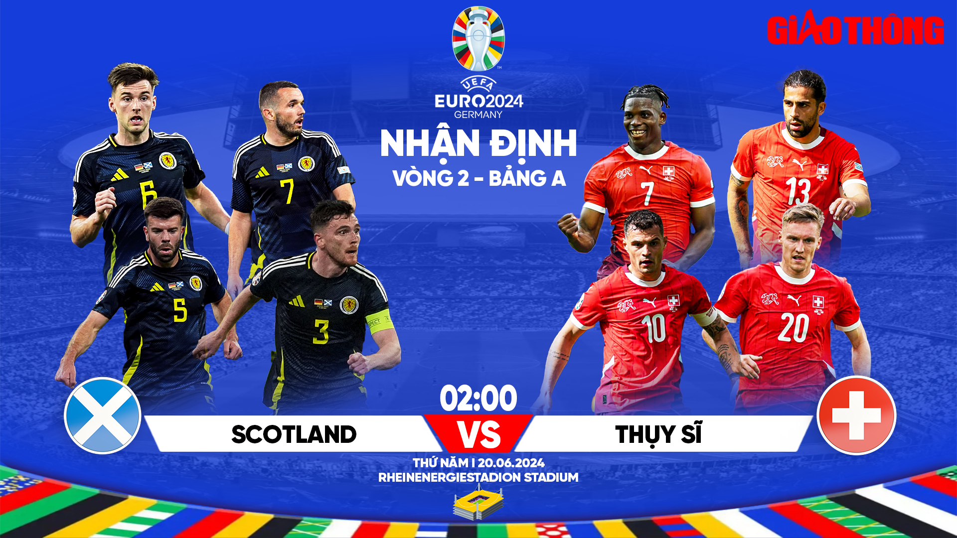 Nhận định, dự đoán kết quả Scotland vs Thụy Sĩ (2h ngày 20/6), bảng A EURO 2024- Ảnh 1.