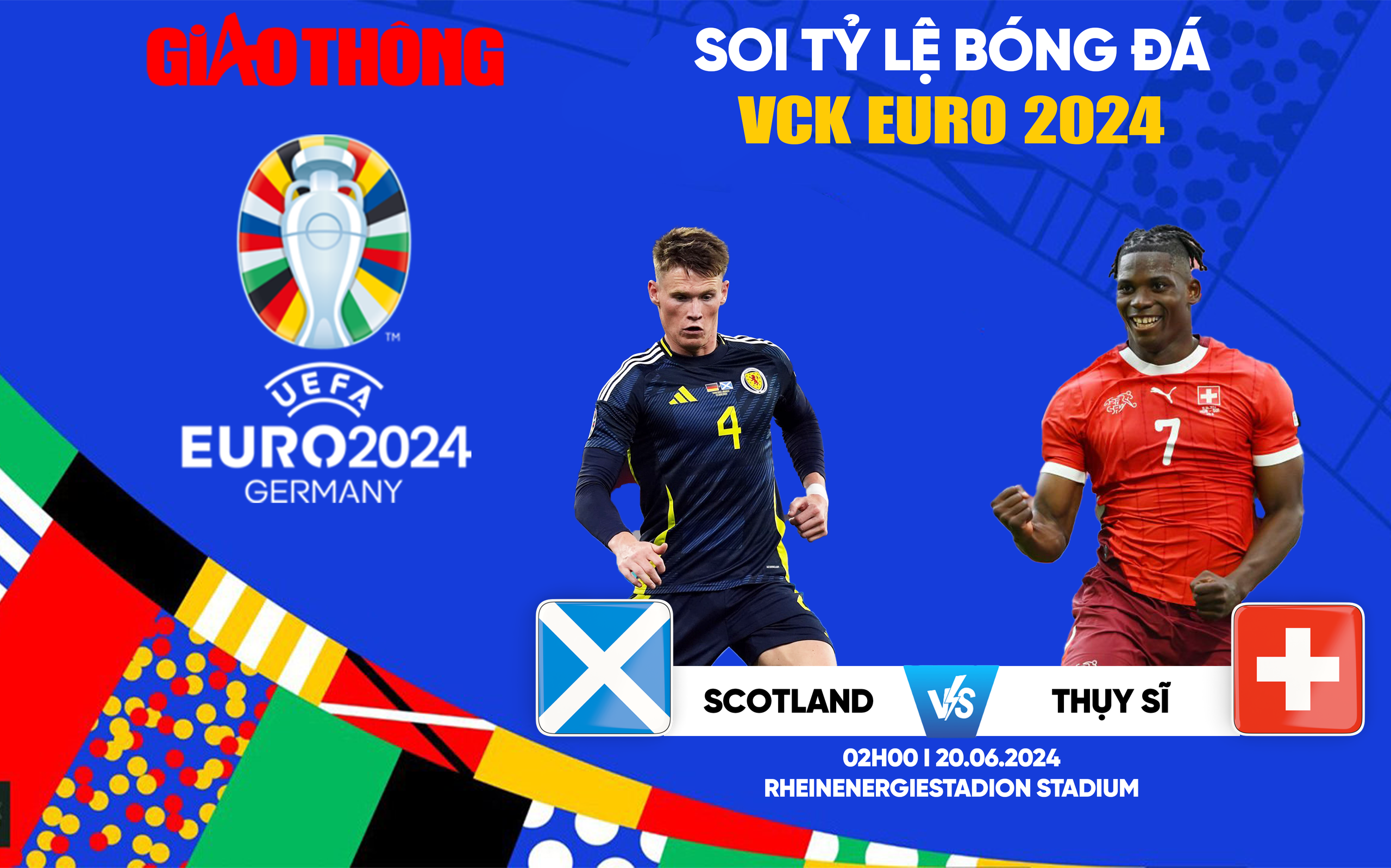 Soi tỷ lệ Scotland vs Thụy Sĩ (2h ngày 20/6), bảng A EURO 2024- Ảnh 1.