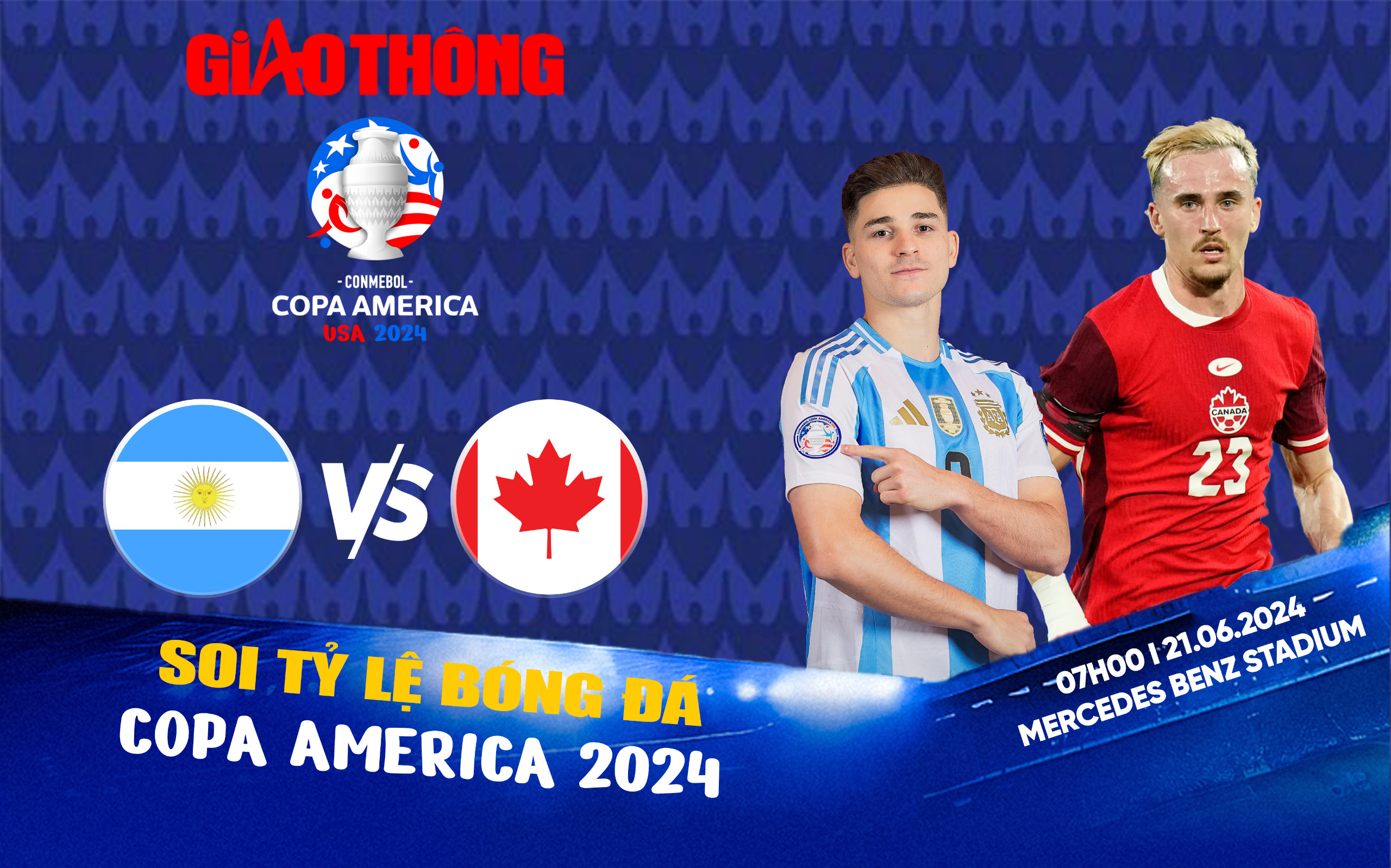 Soi tỷ lệ Argentina vs Canada (7h ngày 21/6), bảng A Copa America 2024- Ảnh 1.