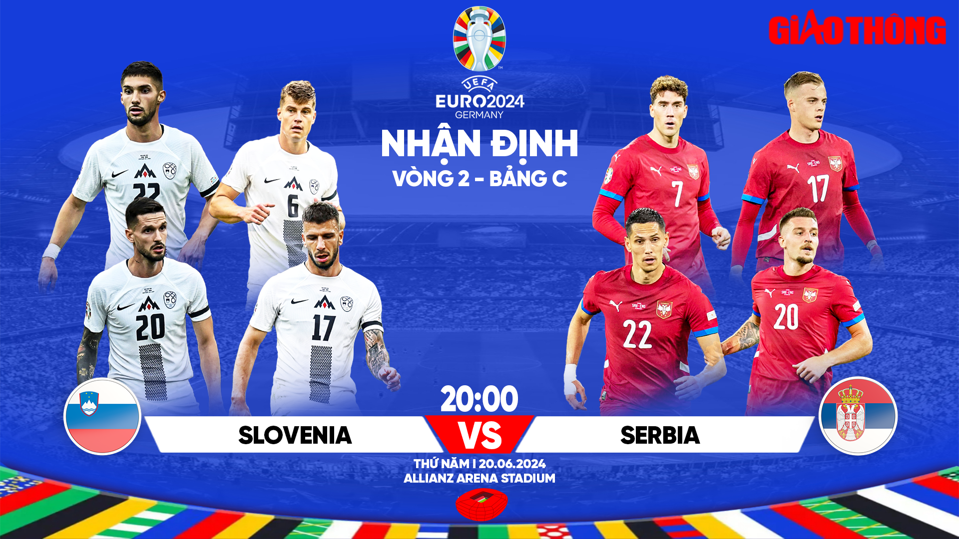 Nhận định, dự đoán kết quả Slovenia vs Serbia (20h ngày 20/6), bảng C EURO 2024- Ảnh 1.