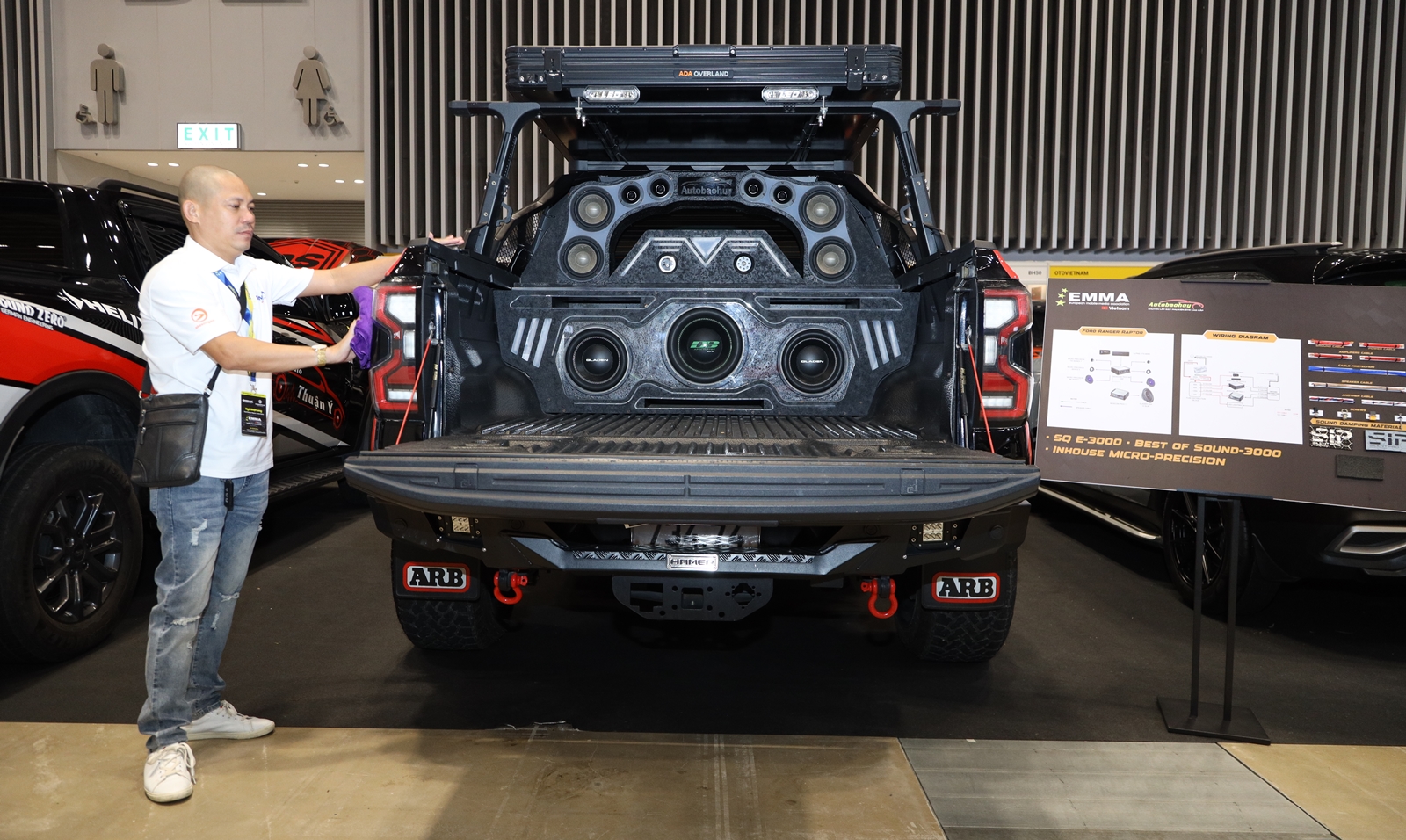 Gần 60 xe tham gia thi đấu âm thanh ô tô chuyên nghiệp tại Việt Nam- Ảnh 3. Gần 60 xe tham gia thi đấu âm thanh ô tô chuyên nghiệp tại Việt Nam- Ảnh 3.