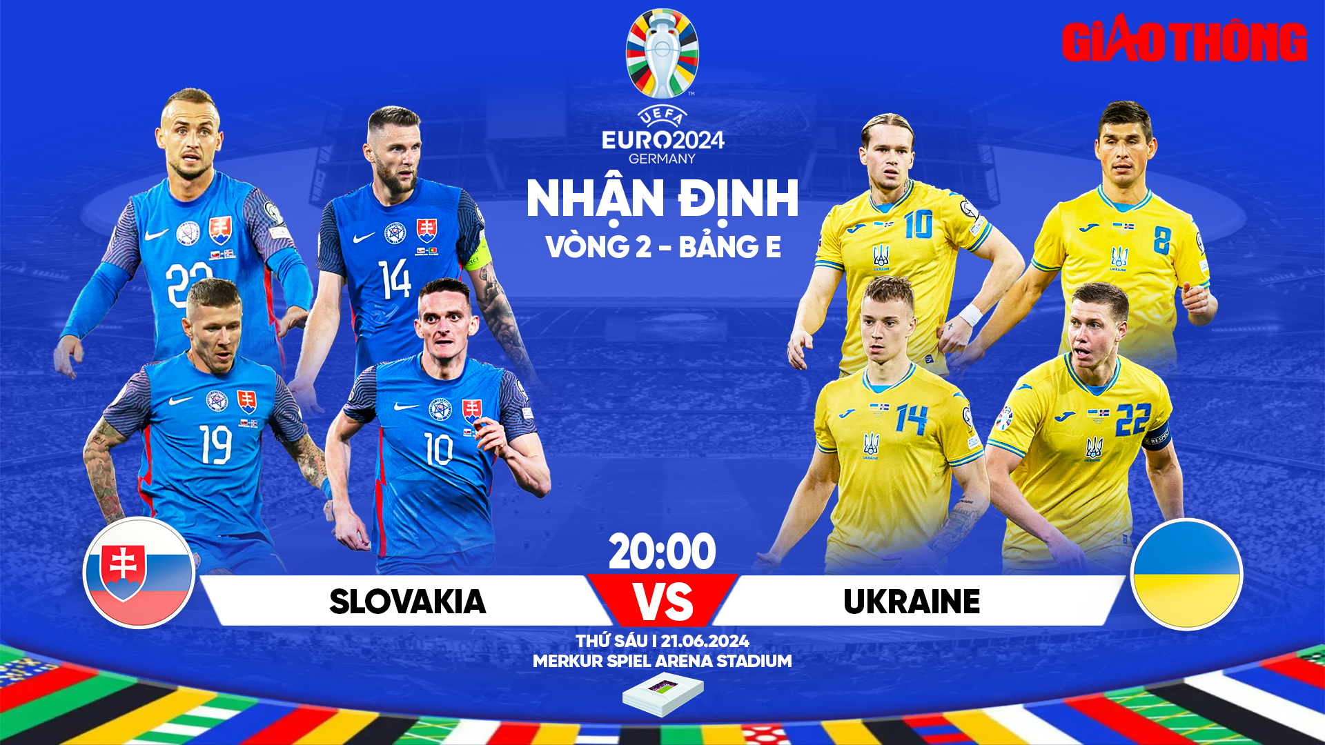 Nhận định, dự đoán kết quả Slovakia vs Ukraine (20h ngày 21/6), bảng E EURO 2024- Ảnh 1.