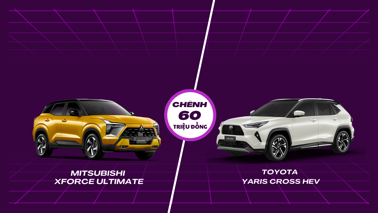 Toyota Yaris Cross HEV và Mitsubishi Xforce bản cao nhất: Chọn xe nào?- Ảnh 1.