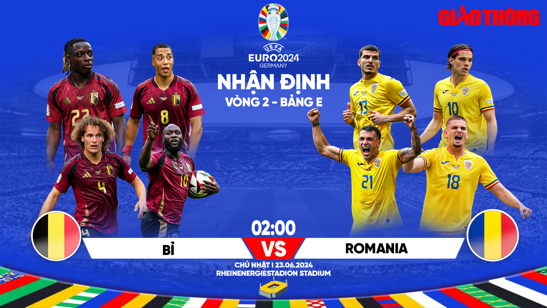 Nhận định, dự đoán kết quả Bỉ vs Romania (2h ngày 23/6), bảng E EURO 2024- Ảnh 1.