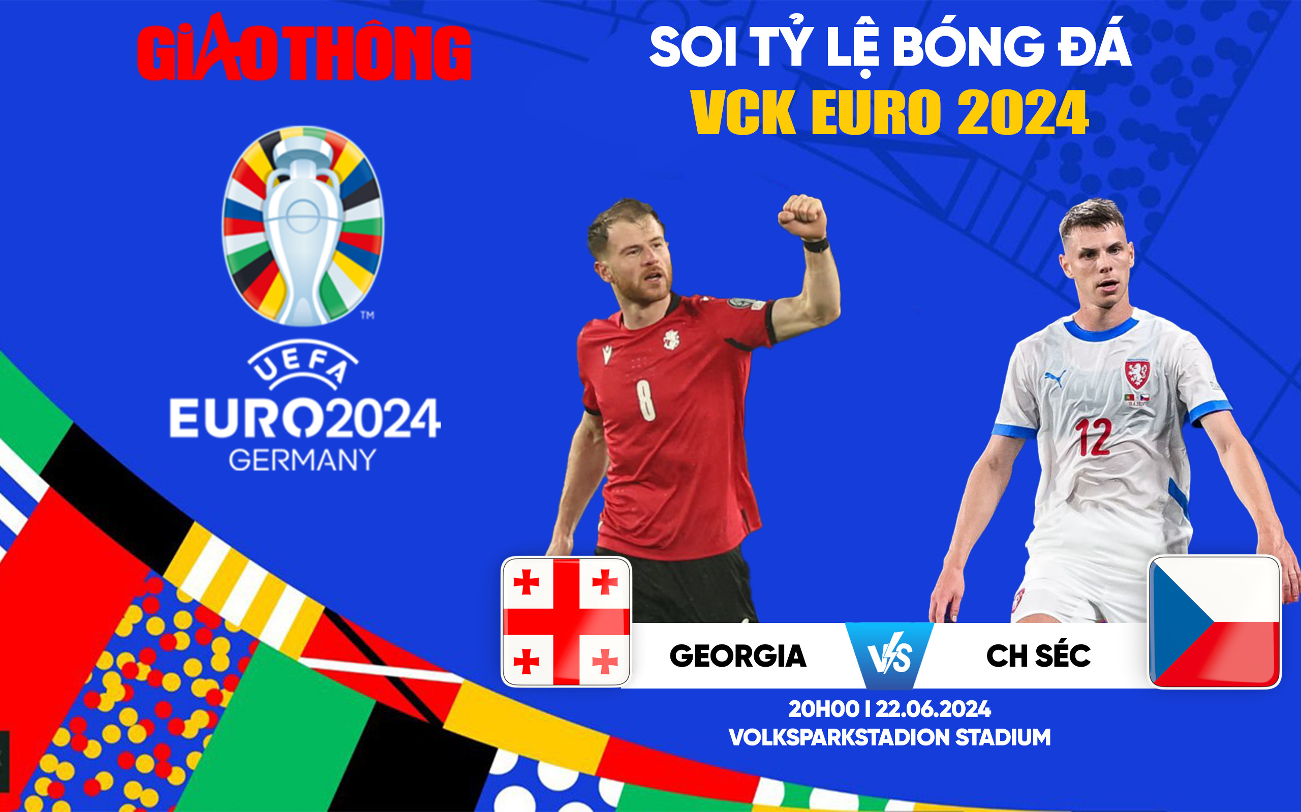 Soi tỷ lệ Georgia vs CH Séc (20h ngày 22/6), bảng F EURO 2024- Ảnh 1.