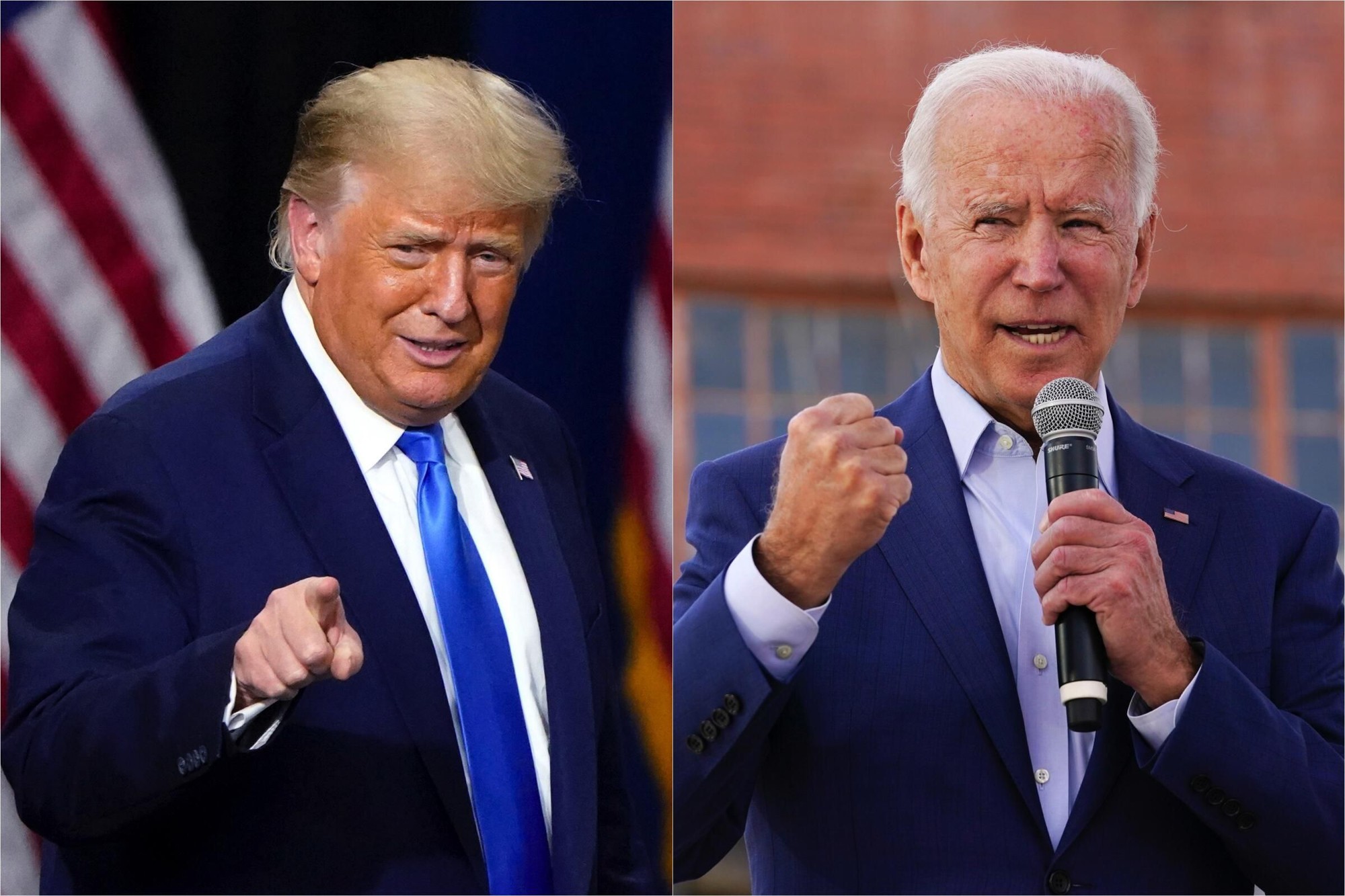 Tung đồng xu quyết định quy trình tranh luận giữa Tổng thống Mỹ Biden và ông Trump- Ảnh 1.