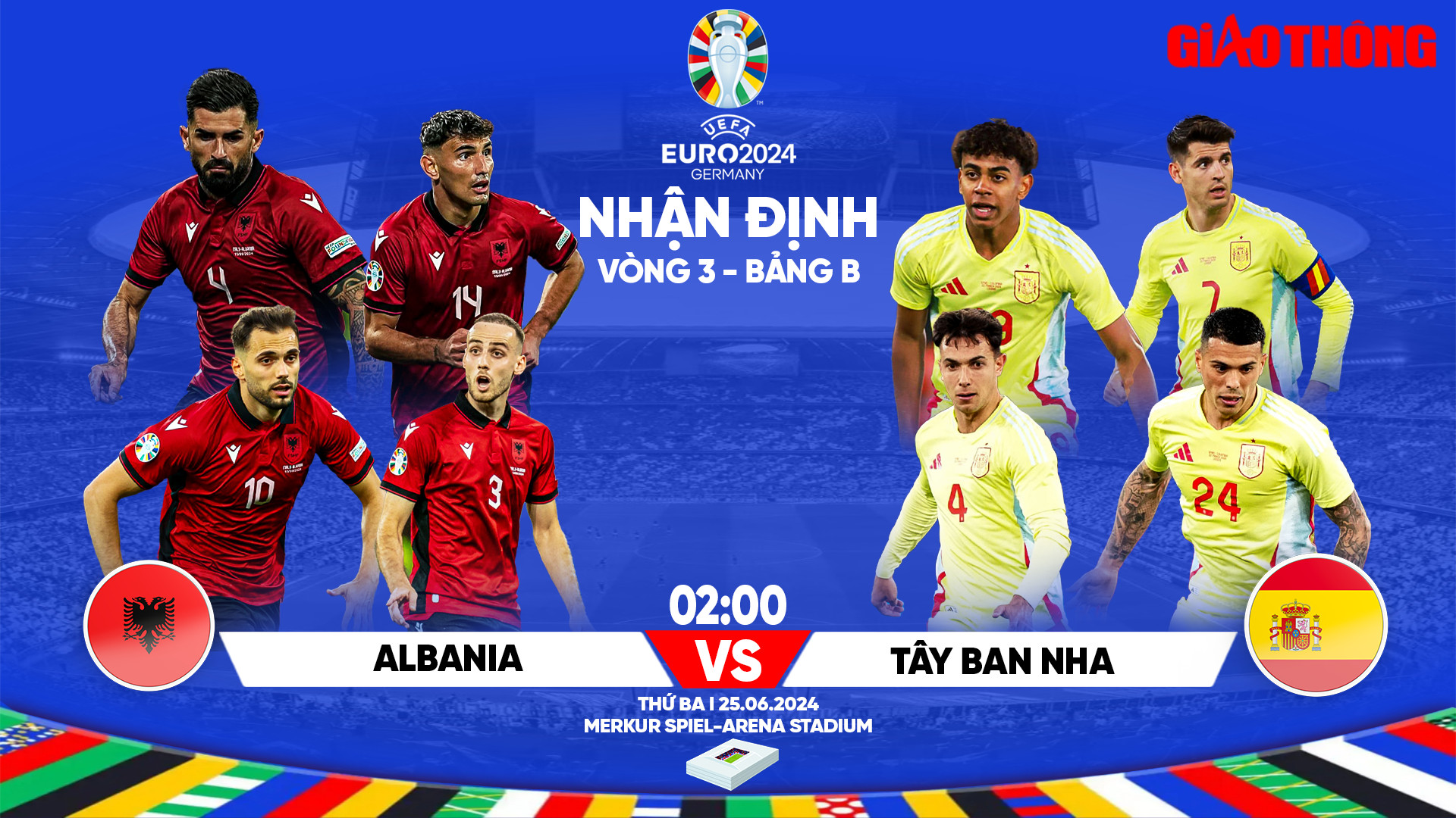 Nhận định, dự đoán kết quả Tây Ban Nha vs Albania (2h ngày 25/6), bảng B EURO 2024- Ảnh 1.