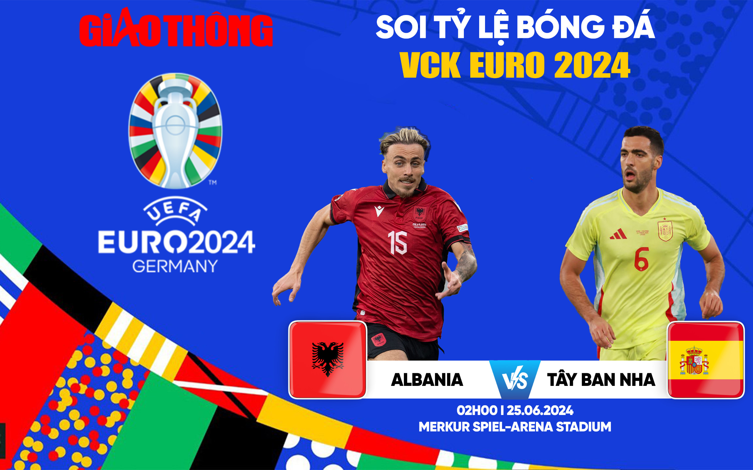 Soi tỷ lệ Tây Ban Nha vs Albania (2h ngày 25/6), bảng B EURO 2024- Ảnh 1.