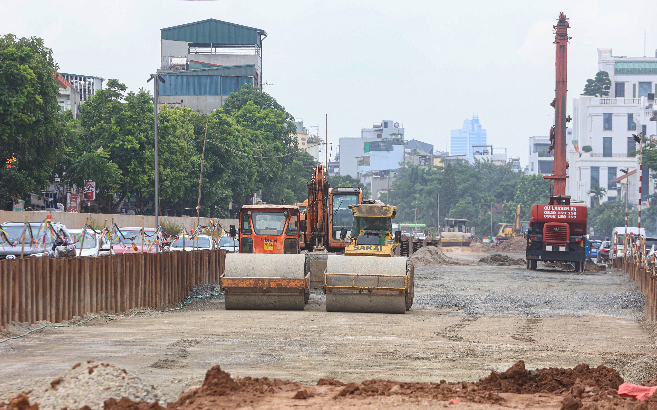 Ngắm đường Âu Cơ - Nghi Tàm sắp thông xe- Ảnh 7.