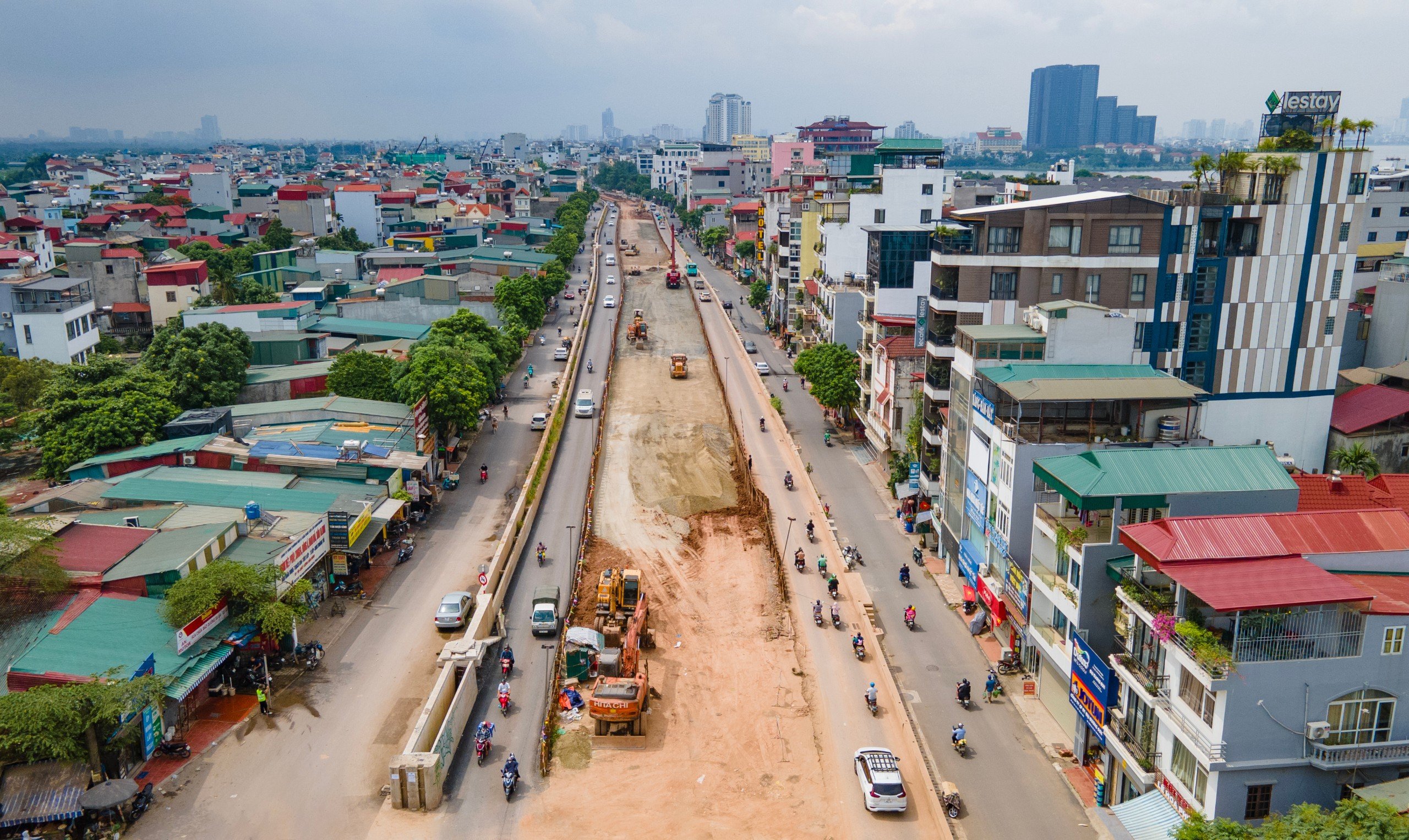 Ngắm đường Âu Cơ - Nghi Tàm sắp thông xe- Ảnh 6.