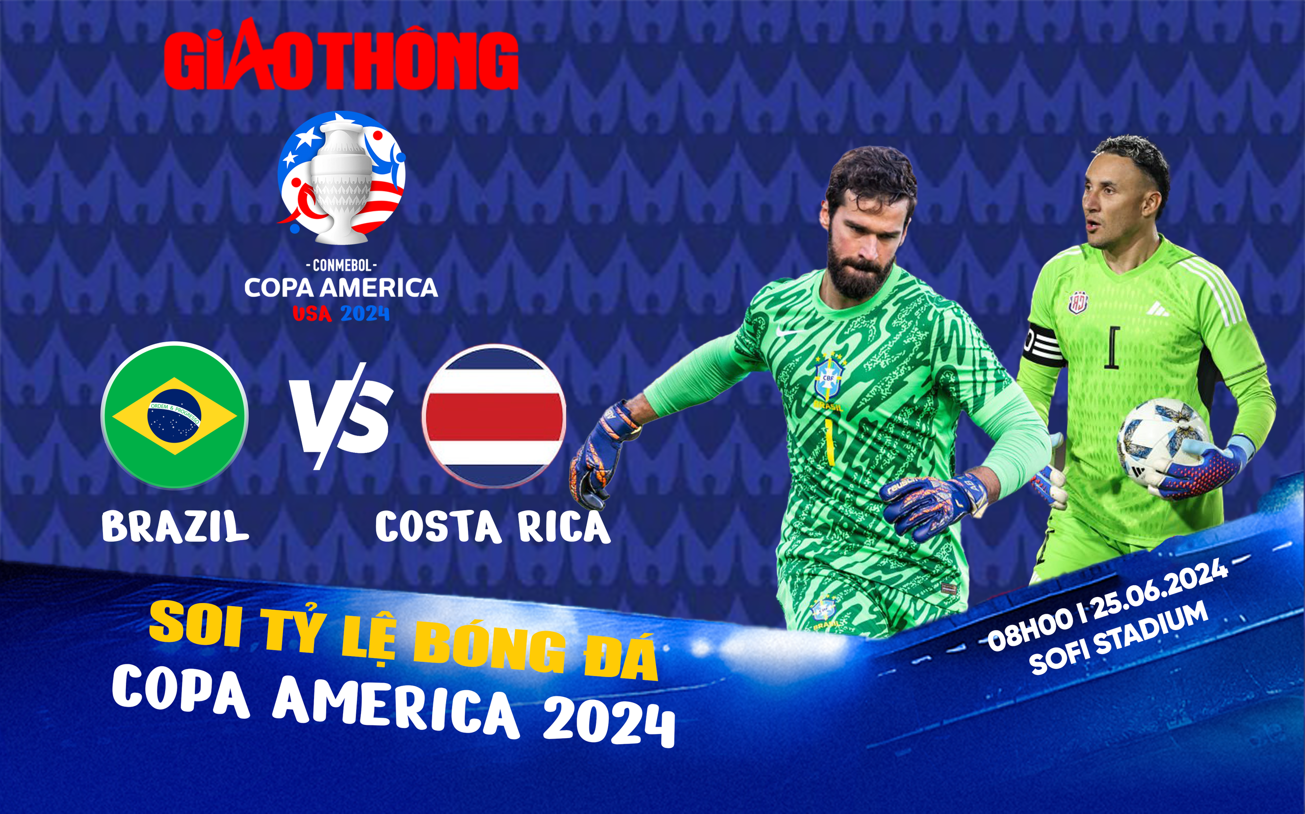 Soi tỷ lệ Brazil vs Costa Rica (8h ngày 25/6), bảng D Copa America 2024- Ảnh 1.