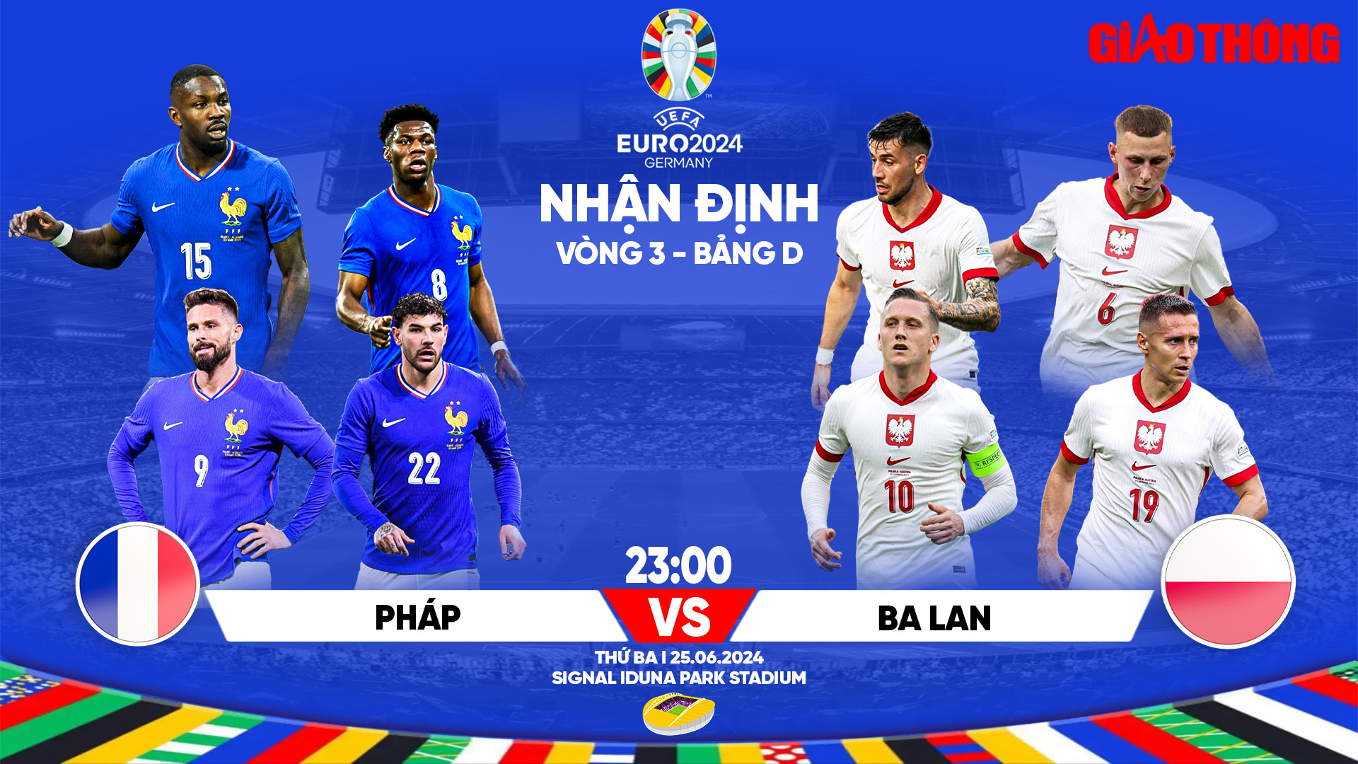 Nhận định, dự đoán kết quả Pháp vs Ba Lan (23h ngày 25/6), bảng D EURO 2024- Ảnh 1.