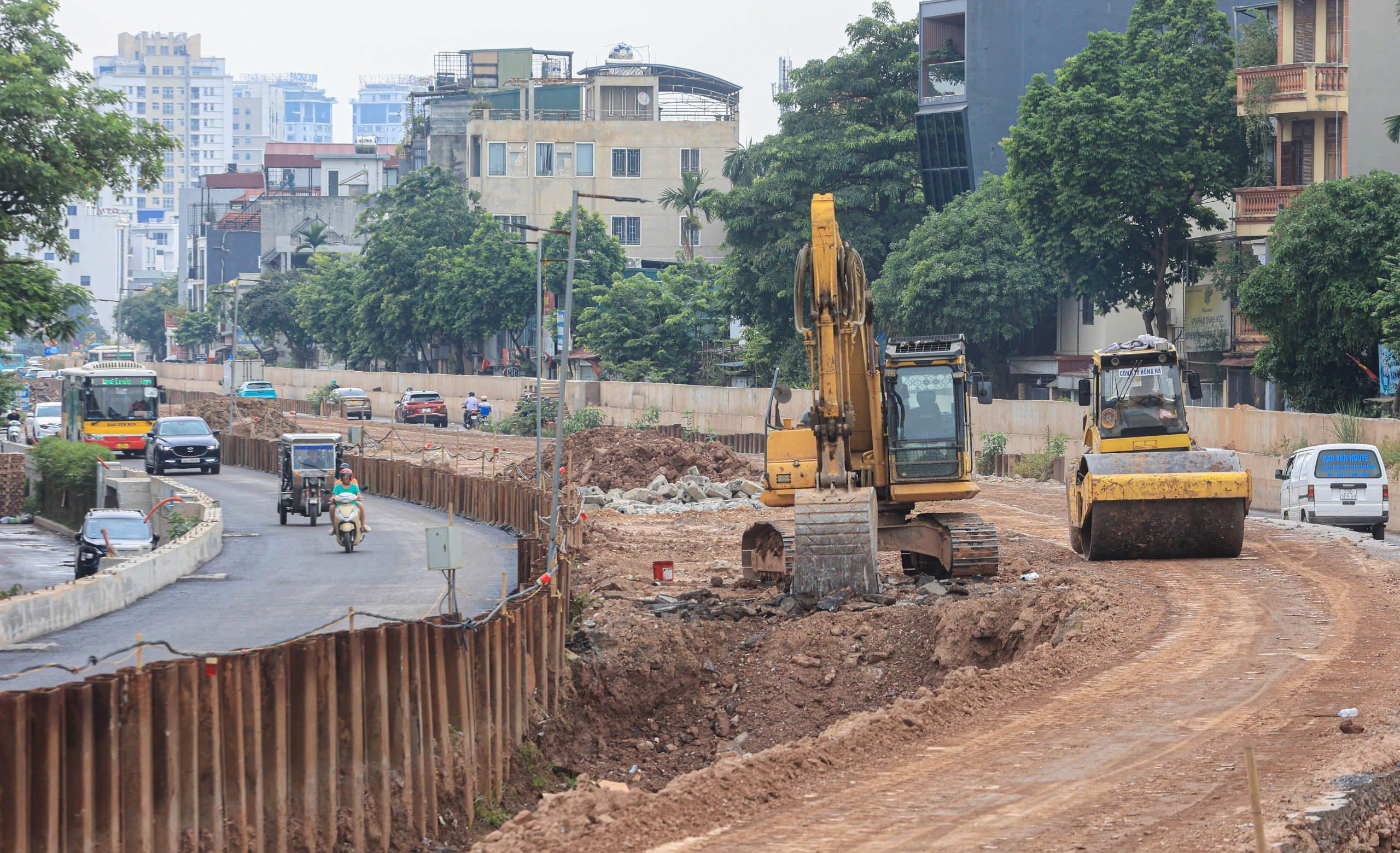 Ngắm đường Âu Cơ - Nghi Tàm sắp thông xe- Ảnh 13.