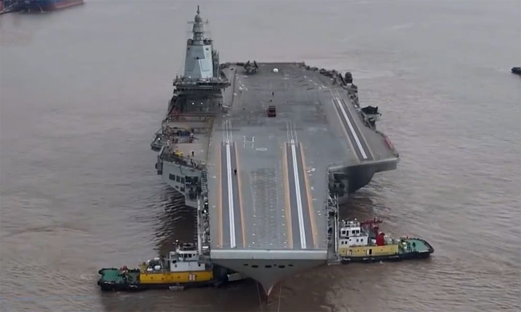 China claims Fujian is the world's largest traditional aircraft carrier - Photo 1.