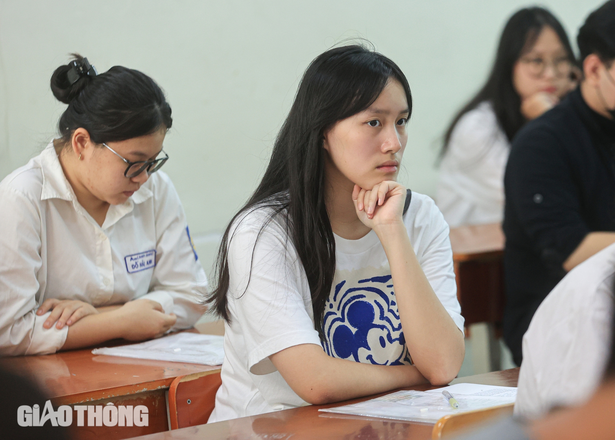 Thí sinh Hà Nội tự tin bước vào kỳ thi tốt nghiệp THPT 2024- Ảnh 10.
