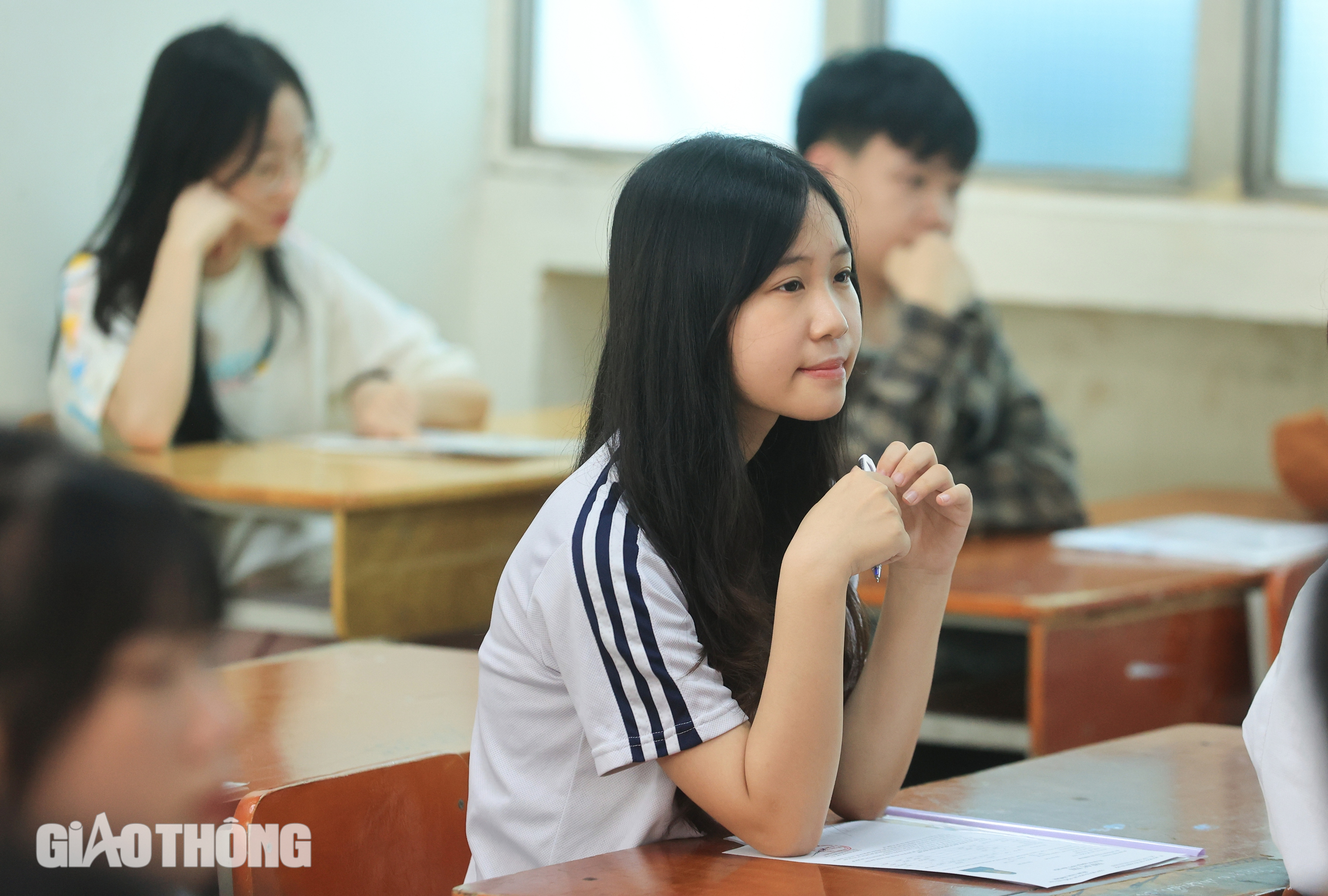Thí sinh Hà Nội tự tin bước vào kỳ thi tốt nghiệp THPT 2024- Ảnh 6.