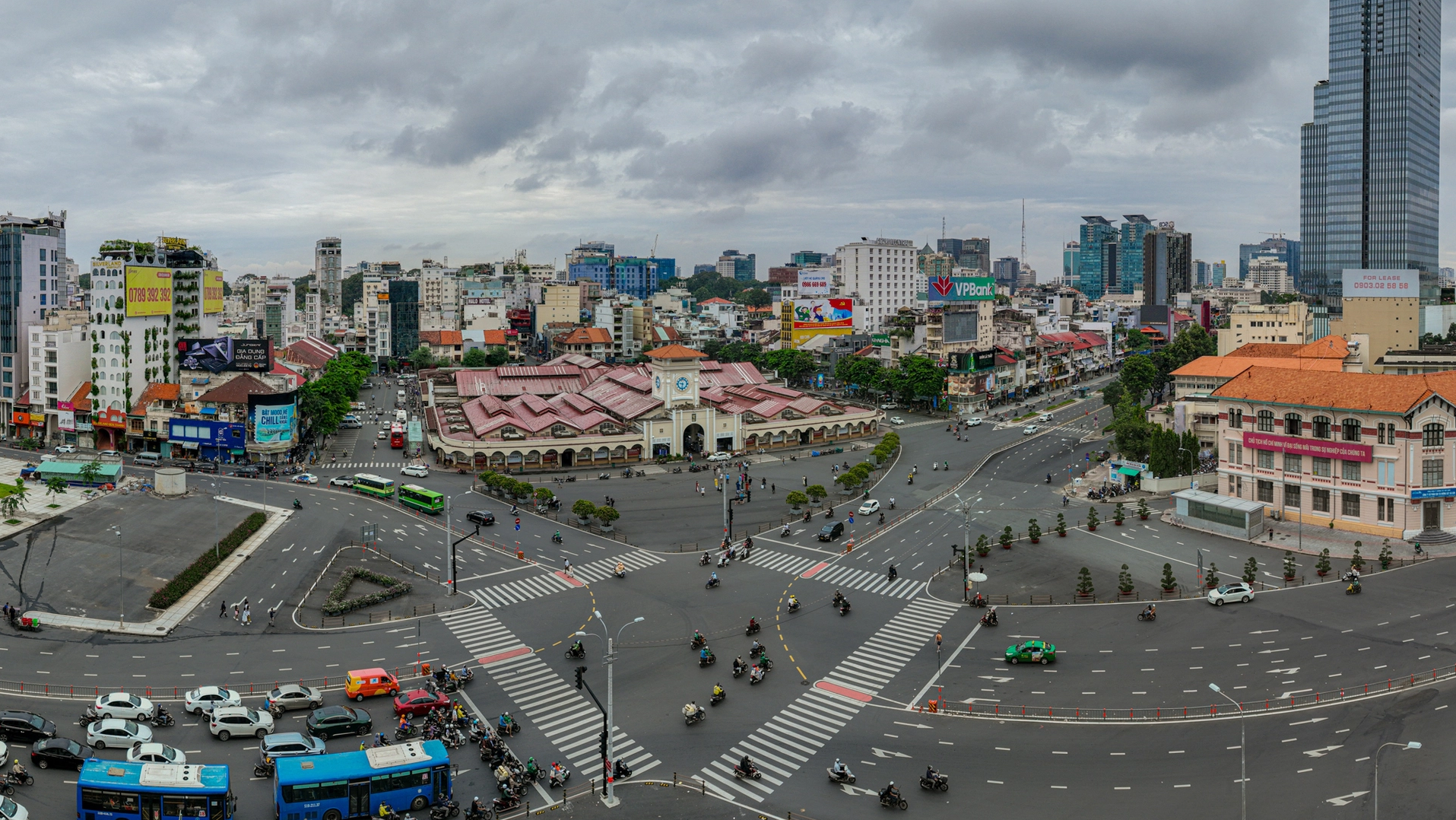 TP.HCM: Cấm xe lưu thông 9 tuyến đường khu vực chợ Bến Thành ngày 29/6 và 1/7- Ảnh 1.