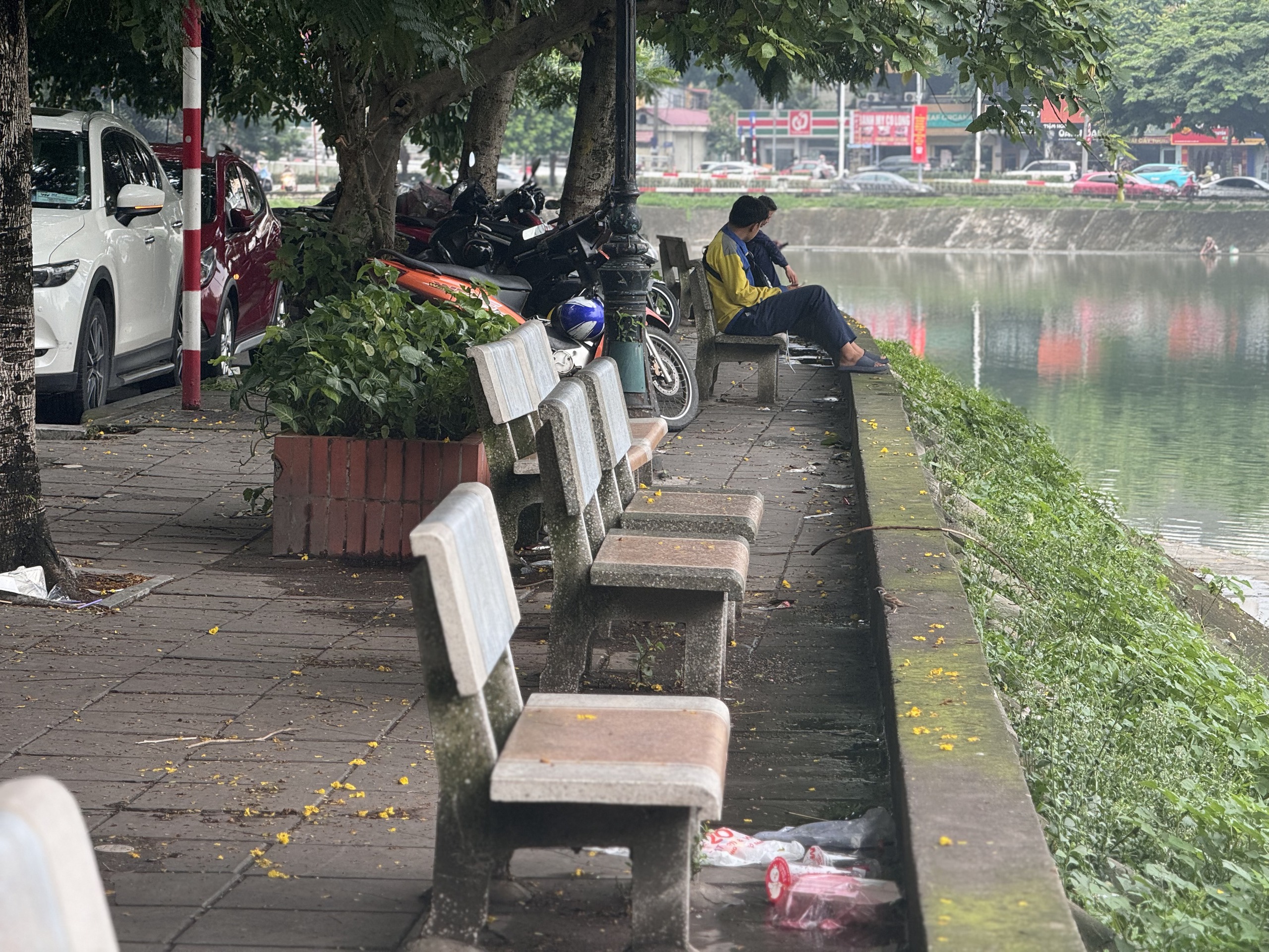 Toàn cảnh hồ Ngọc Khánh sắp được cải tạo làm phố đi bộ thứ 7 ở Hà Nội- Ảnh 7.