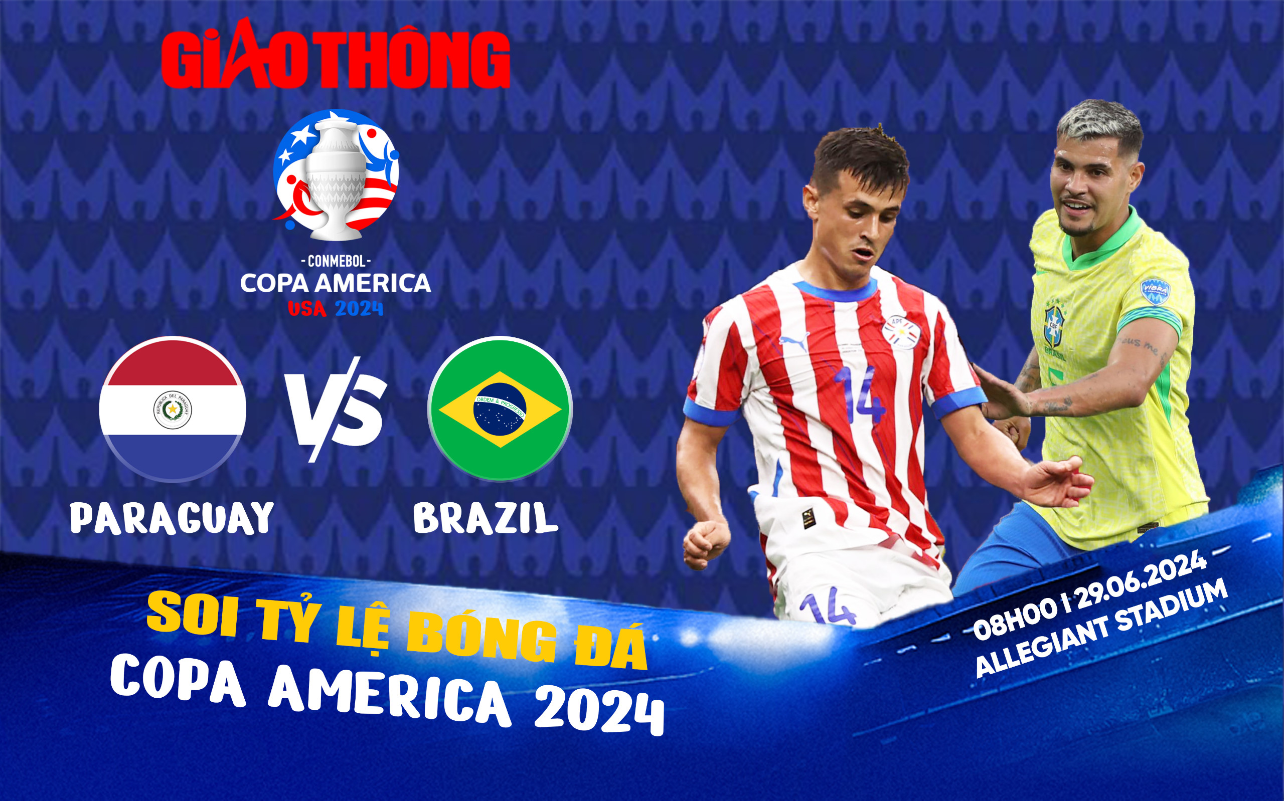 Soi tỷ lệ Paraguay vs Brazil (8h ngày 29/6), bảng D Copa America 2024- Ảnh 1.