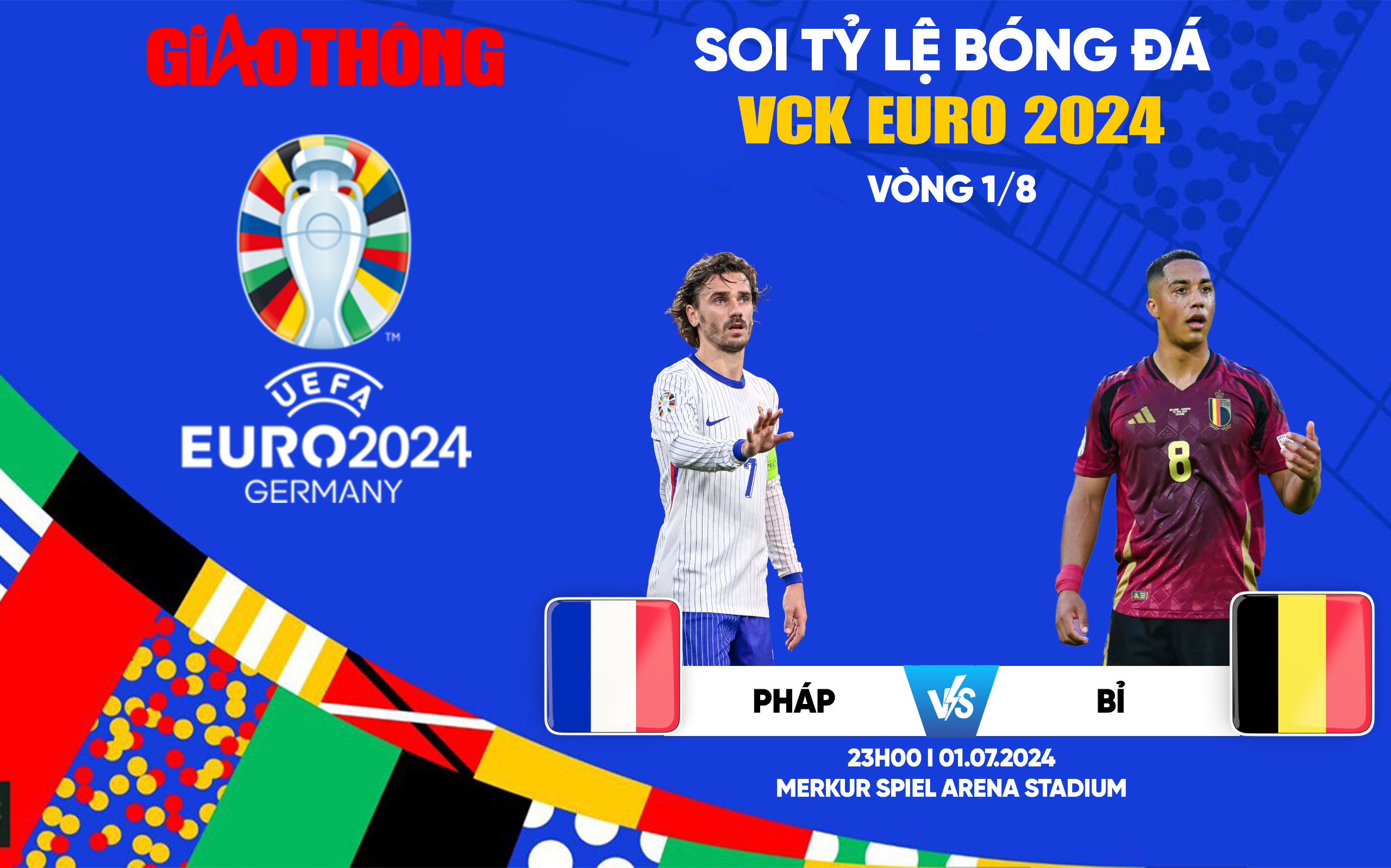 Soi tỷ lệ Pháp vs Bỉ (23h ngày 1/7), vòng 1/8 EURO 2024- Ảnh 1.