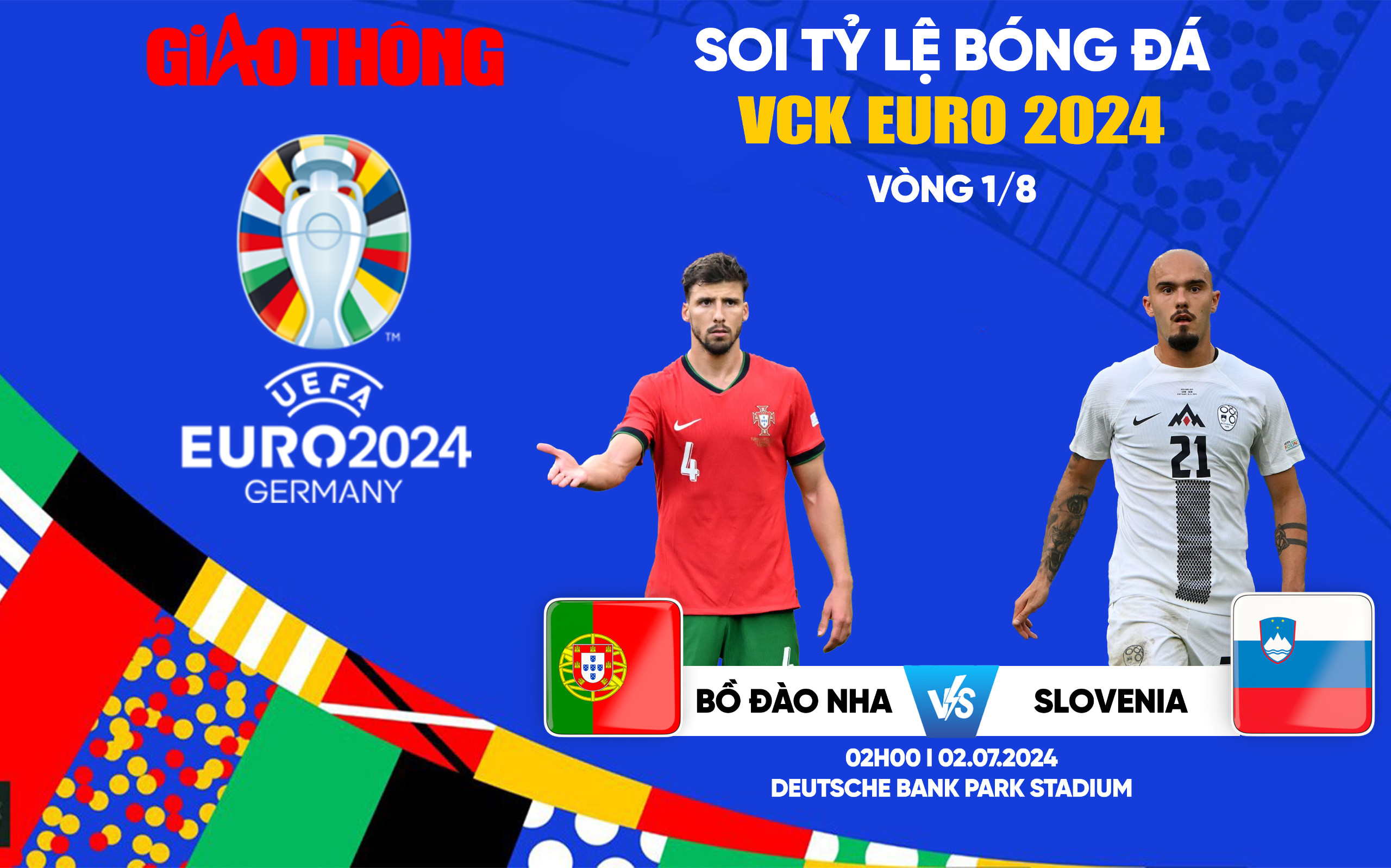 Soi tỷ lệ Bồ Đào Nha vs Slovenia (2h ngày 2/7), vòng 1/8 EURO 2024- Ảnh 1.