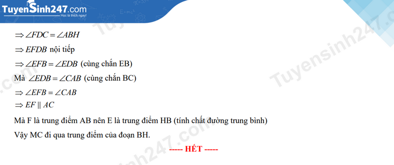 Đáp án đề thi tuyển sinh lớp 10 môn Toán Lào Cai năm 2024- Ảnh 10. Đáp án đề thi tuyển sinh lớp 10 môn Toán Lào Cai năm 2024- Ảnh 10.