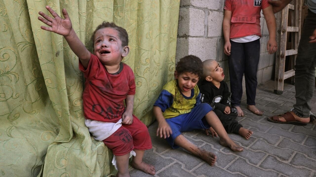 Liên hợp quốc đã liệt quân đội Israel vào danh sách những cá thể xâm phạm trẻ em. (Ảnh: AFP)