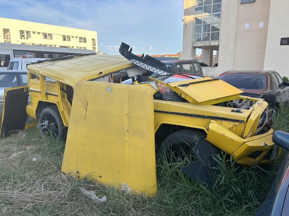 Vì sao Quảng Bình không đấu giá mà tiêu hủy 2 siêu xe G63 và Lamborghini?- Ảnh 1.