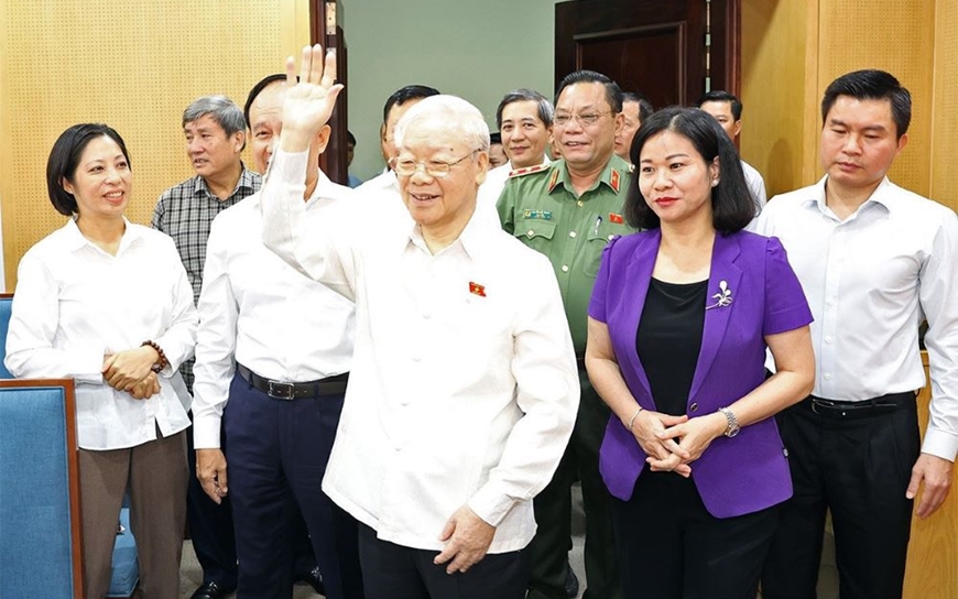 Tổng Bí thư Nguyễn Phú Trọng - nhà lãnh đạo được nhân dân yêu mến